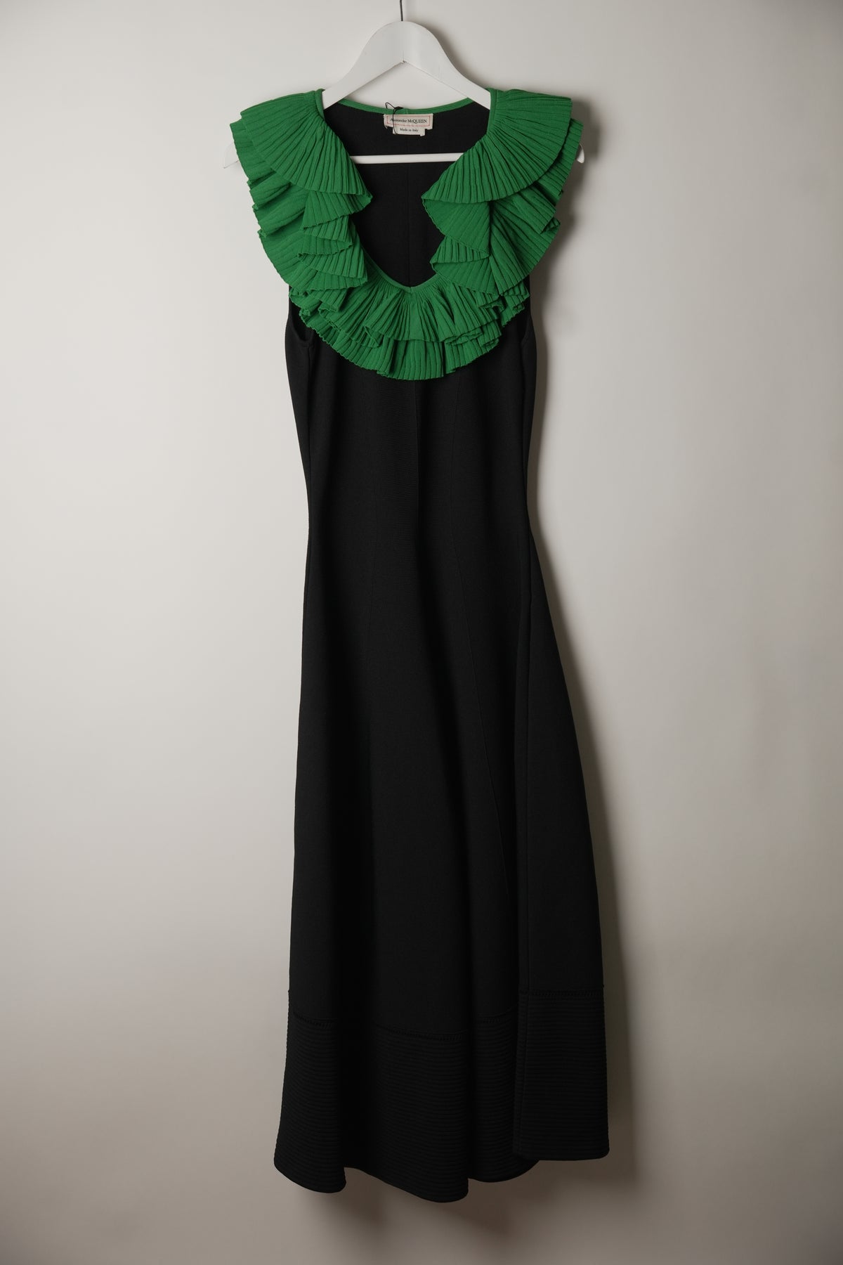 Alexander McQueen Sleeveless Knit Midi Dress