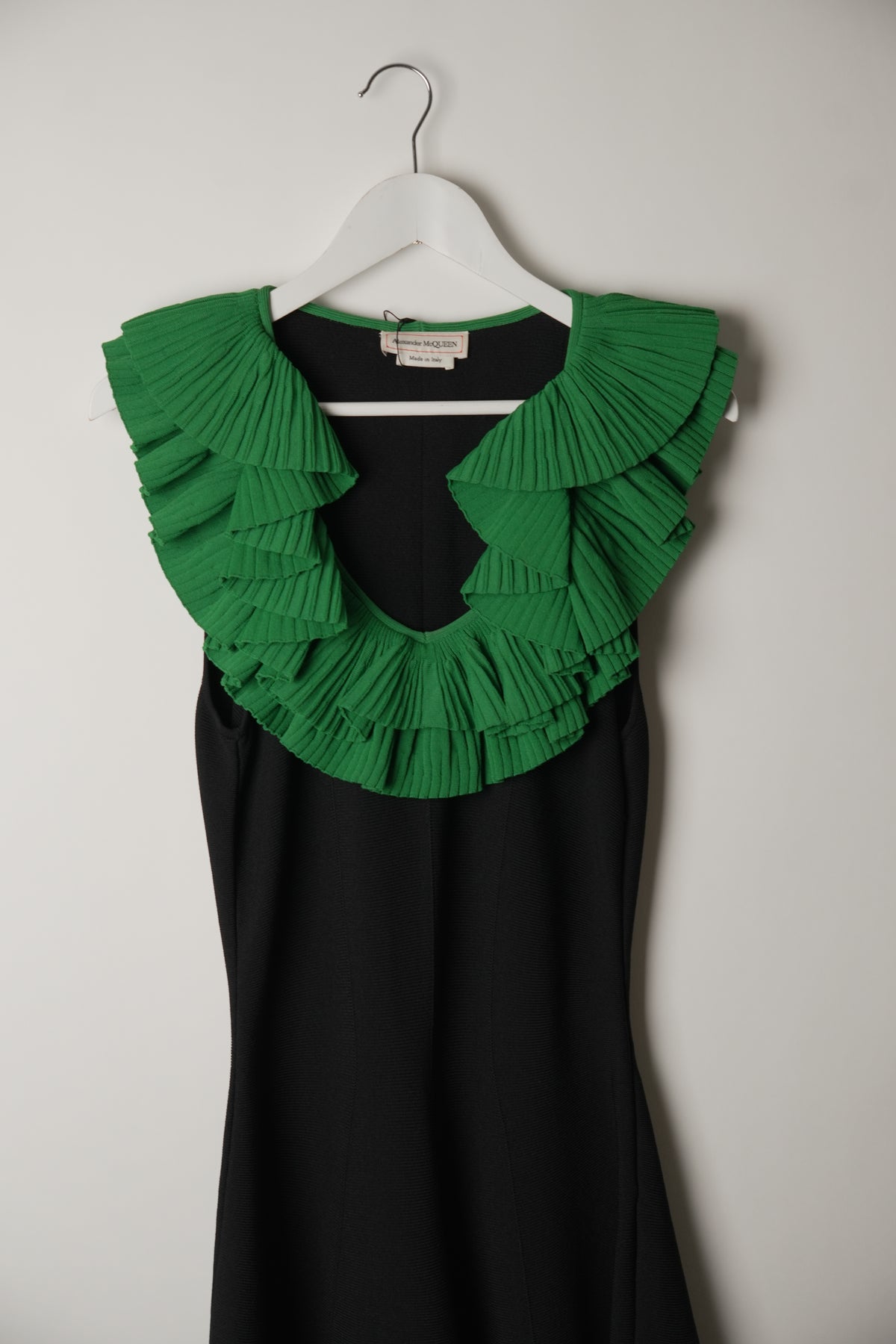 Alexander McQueen Sleeveless Knit Midi Dress