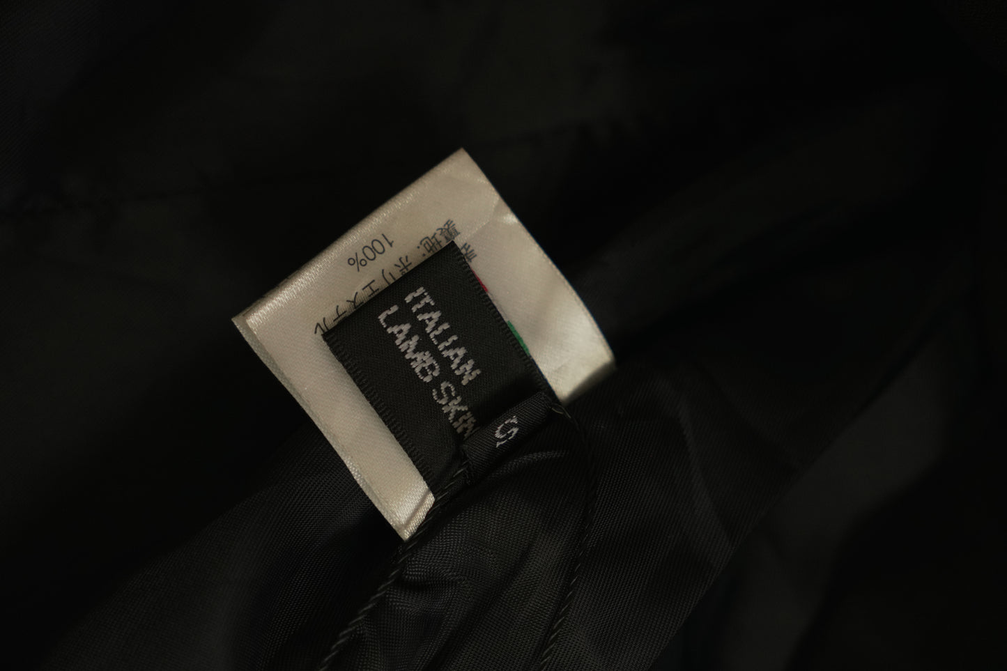 Black Leather Assymetrical Layered Jacket