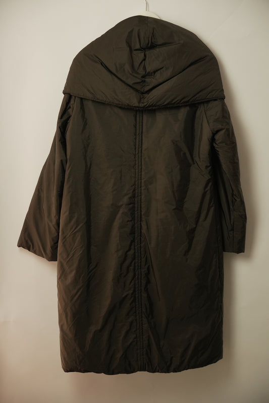 Ermanno Scervino Down Coat w Frog Closure & Hood, Skirt Skirting