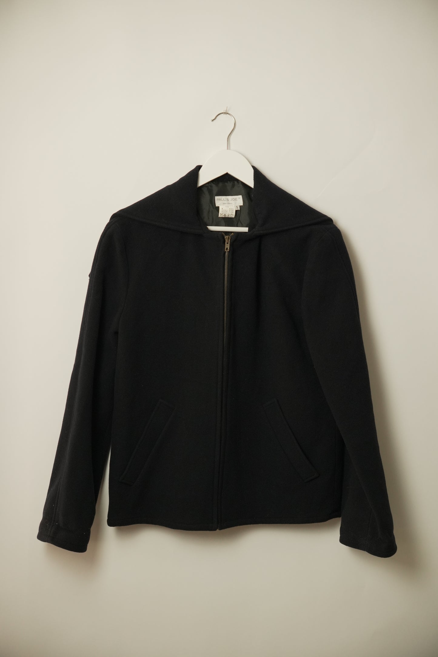 Paul & Joe Wool Jacket w Mister Joe Sailor Embroidered Collar