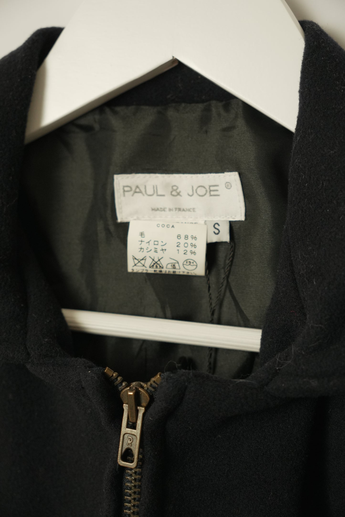 Paul & Joe Wool Jacket w Mister Joe Sailor Embroidered Collar