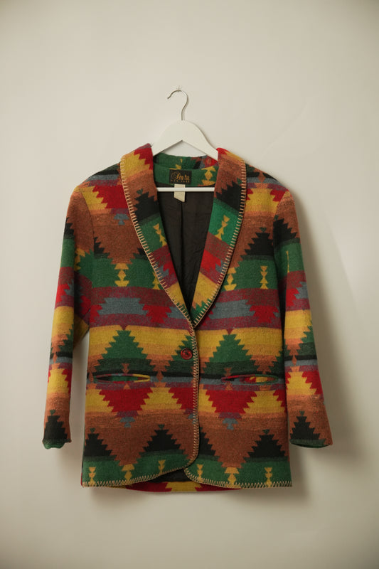 David Paul New York Aztec Blazer