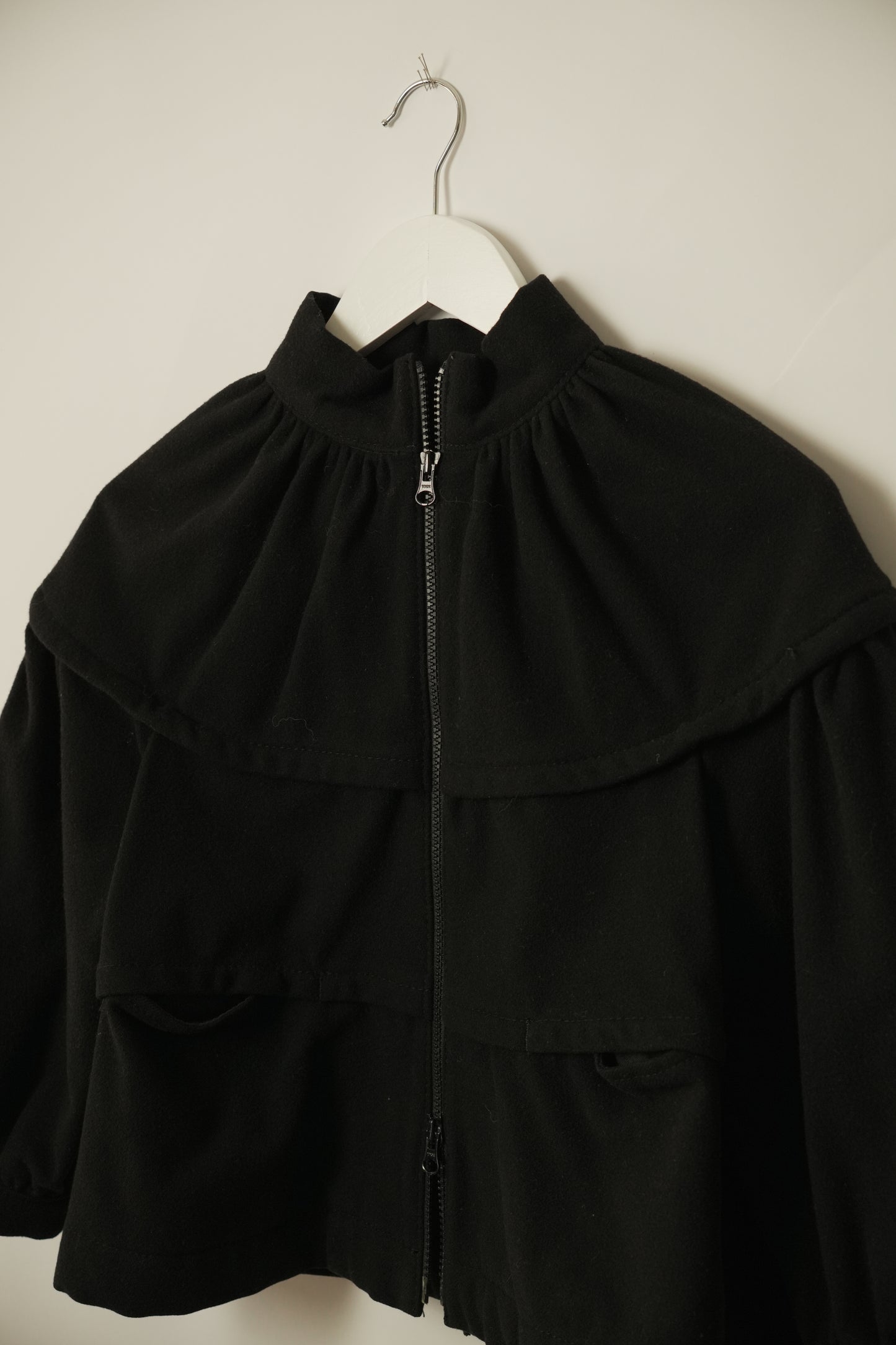 Tricot Comme des Garcons Tiered Wool Jacket AD2010