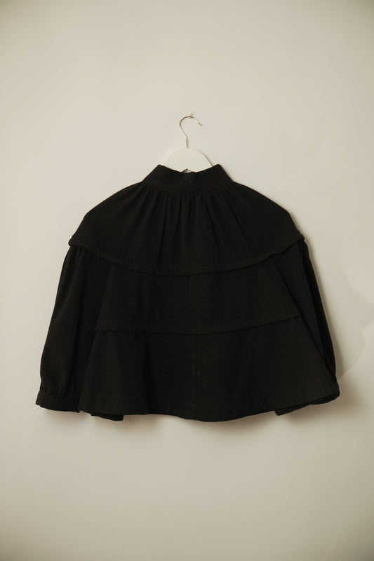 Tricot Comme des Garcons Tiered Wool Jacket AD2010