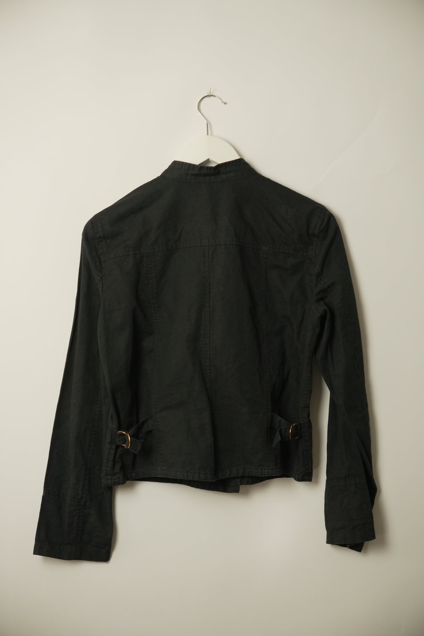 Agnes B Paris Military Jacket w Gold Buttons