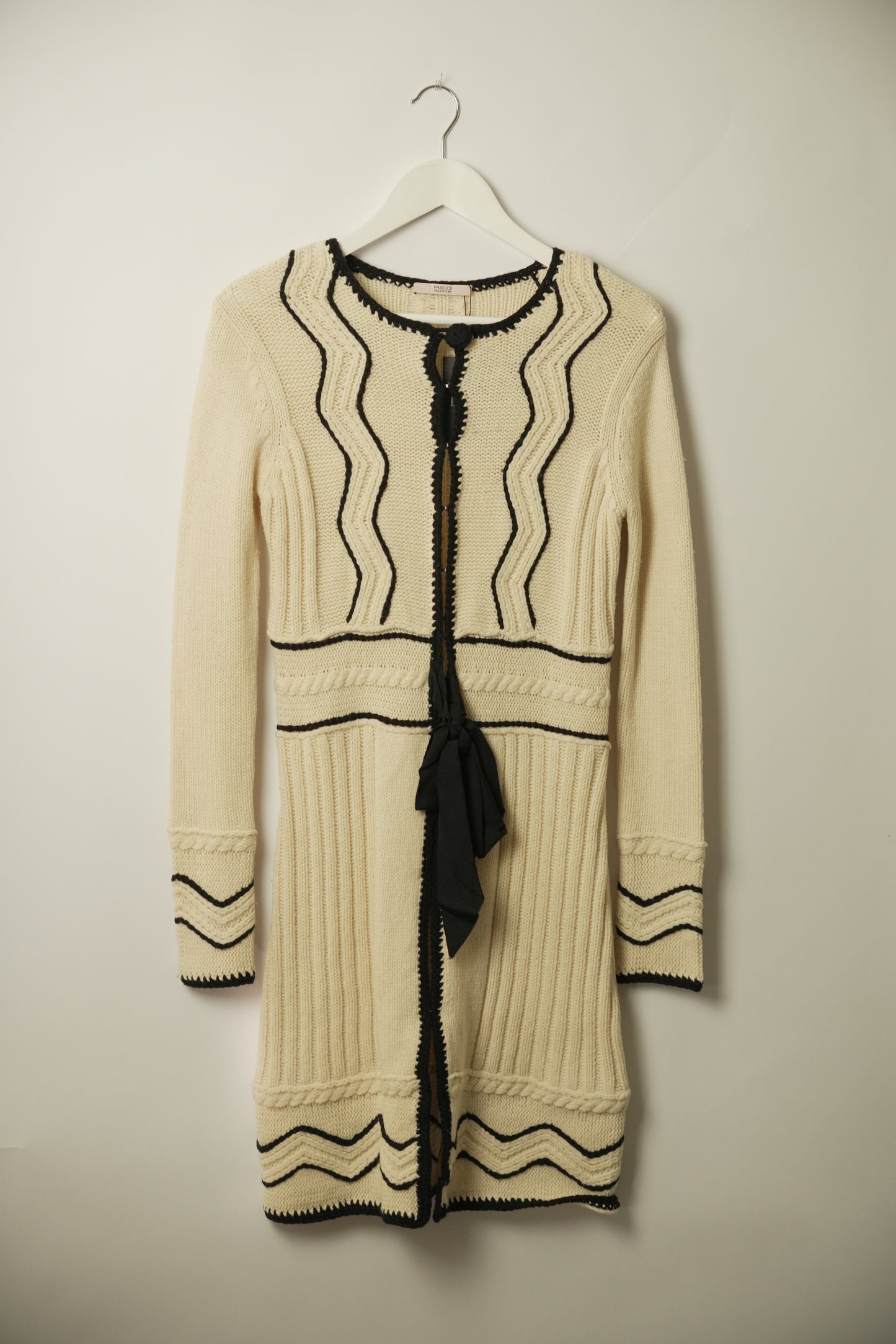 Red Valentino Double Bow LS Cardigan
