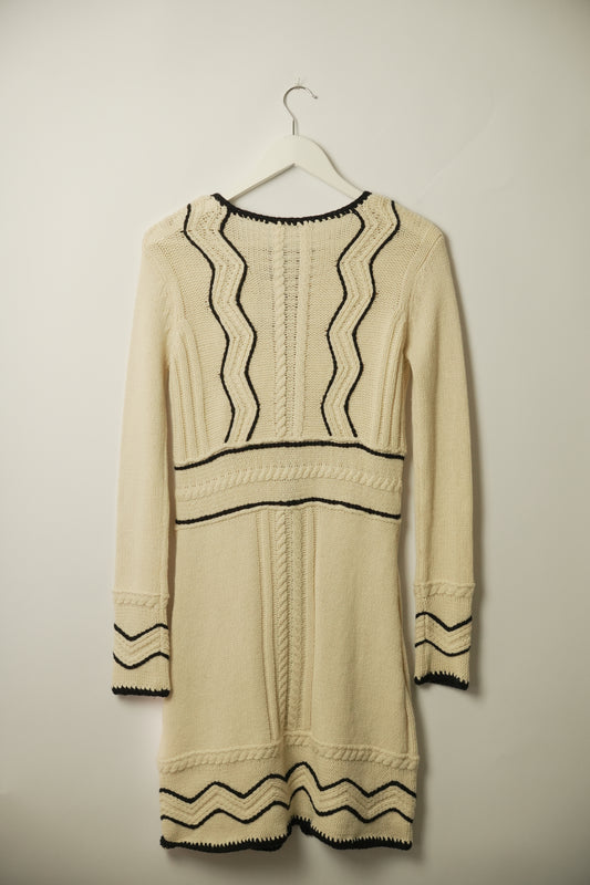 Red Valentino Double Bow LS Cardigan