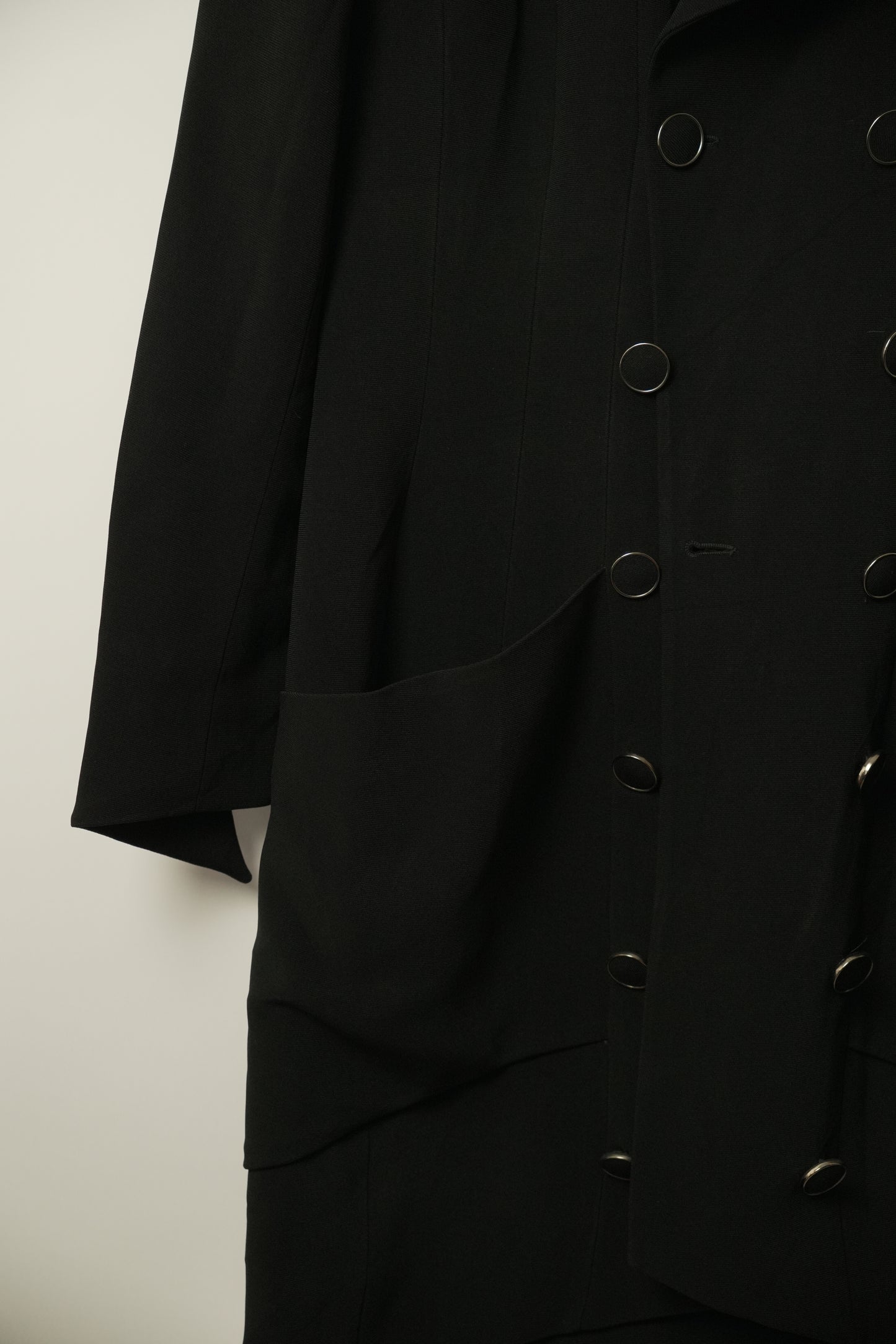 Karl Lagerfield Blazer Dress w Brooch Collar