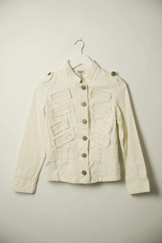 Moschino Denim Cotton Napoleon Jacket
