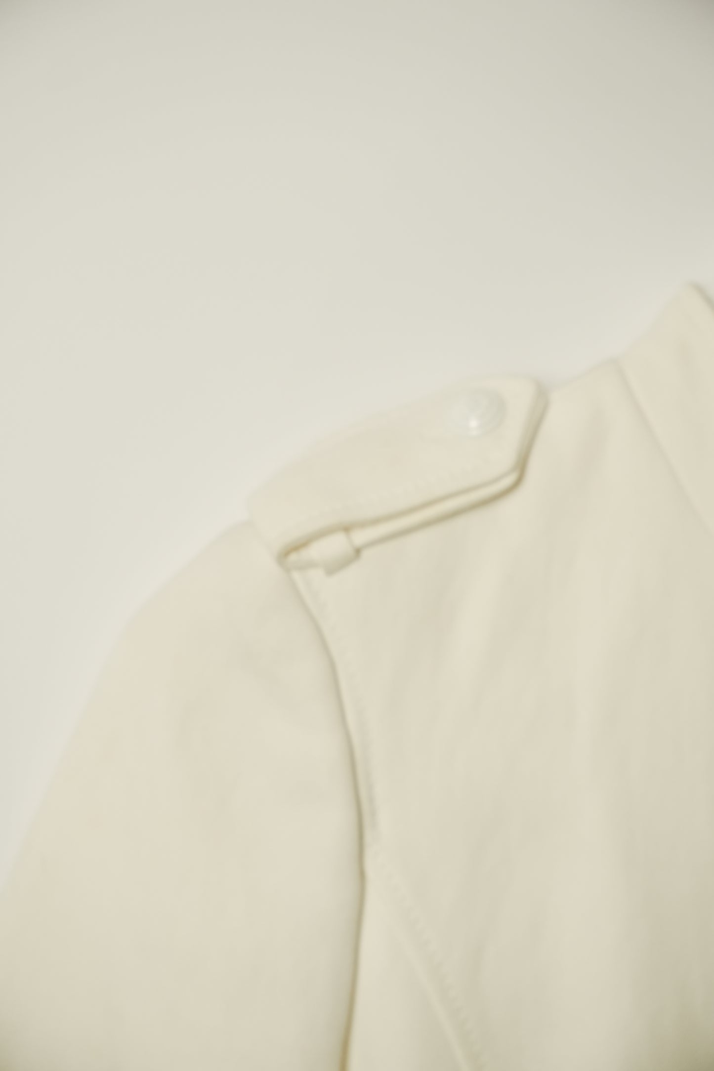 Joseph Military Napolean White Linen Blend Jacket