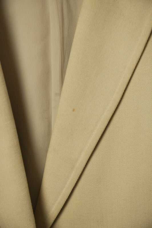 Valentino Beige Sports Cotton Blazer