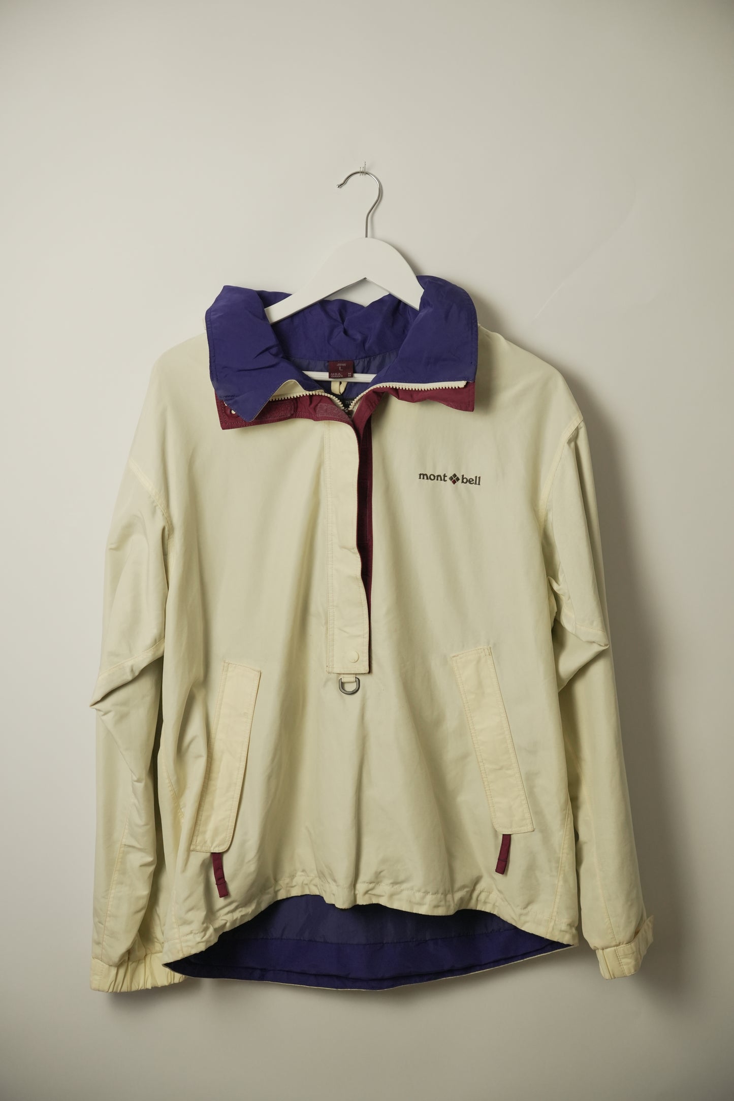 Mont-bell Nylon jacket Mountain parka Pullover Half zip L