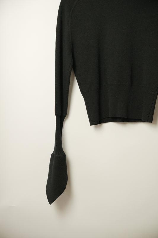Mugler Crab Claw Black LS Knit