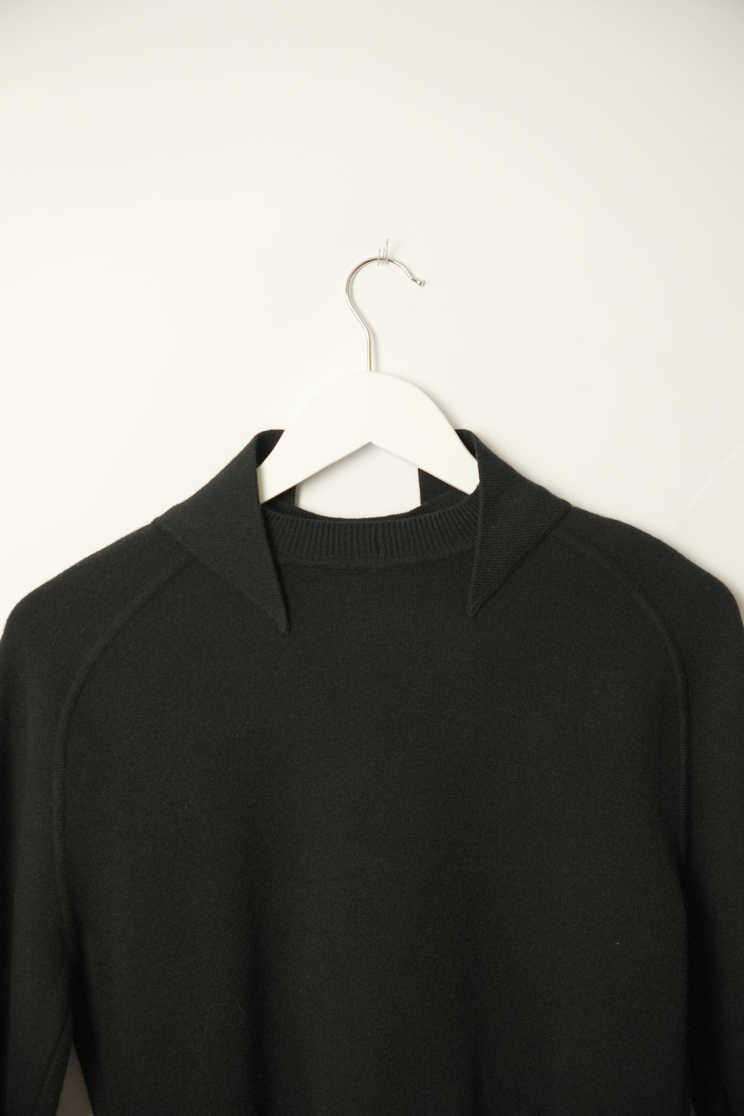 Mugler Crab Claw Black LS Knit