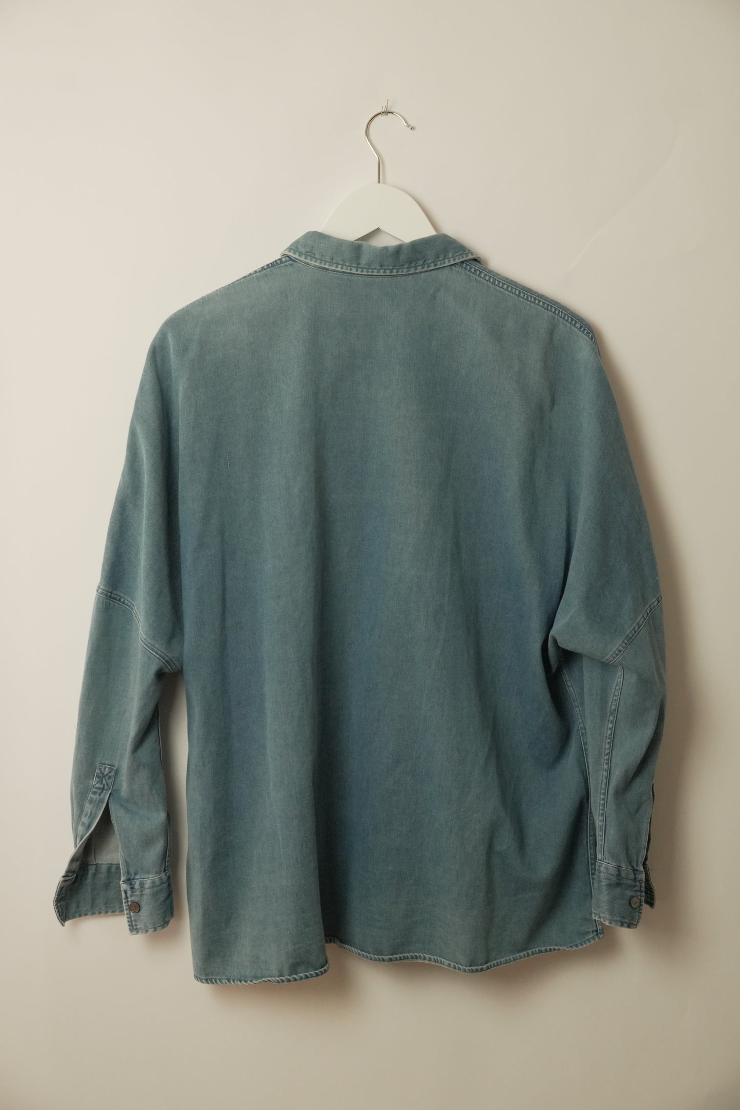 Acne Studios Denim Chambray Oversized Shirt