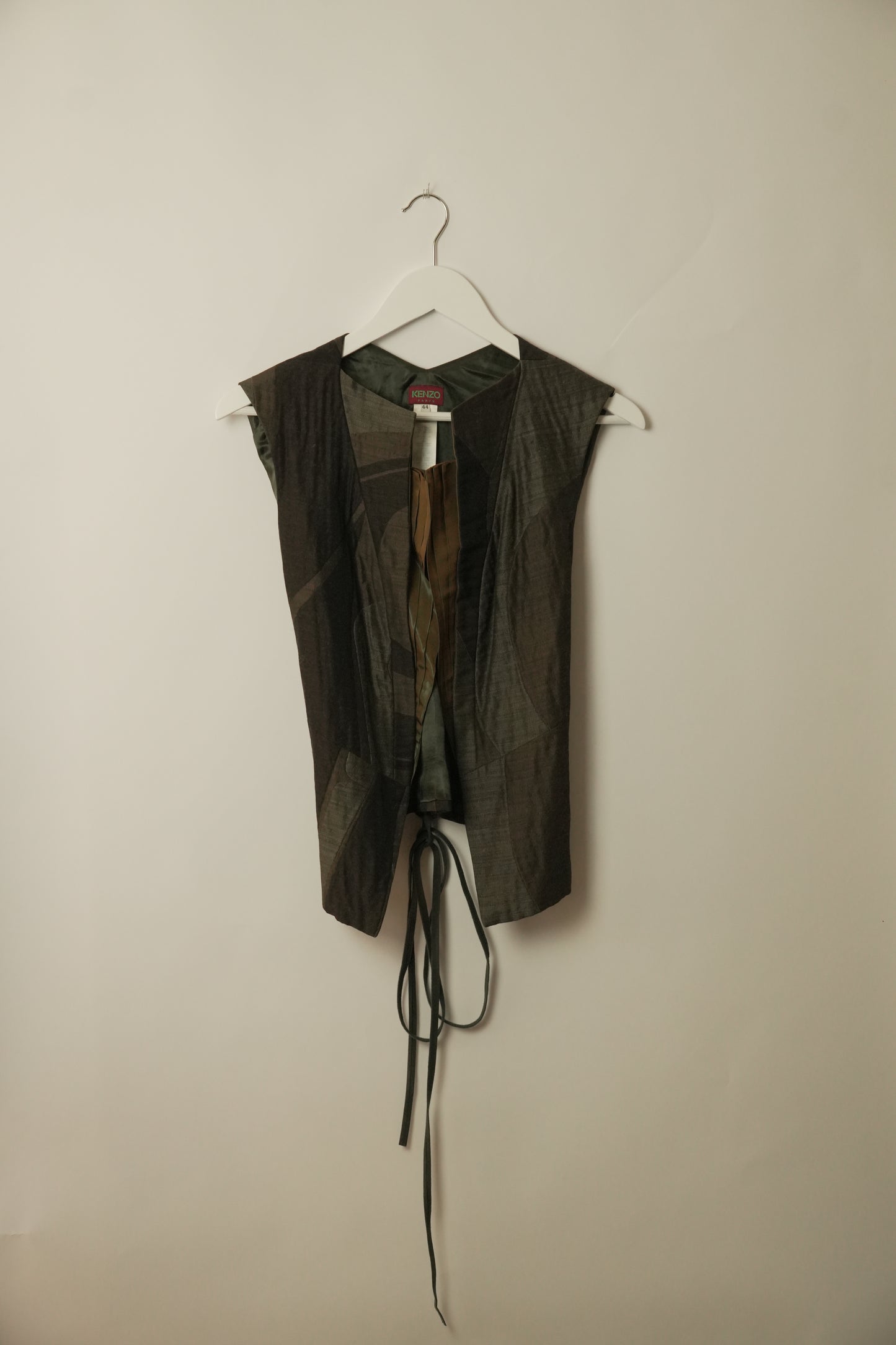 Kenzo Metallic Layered Vest