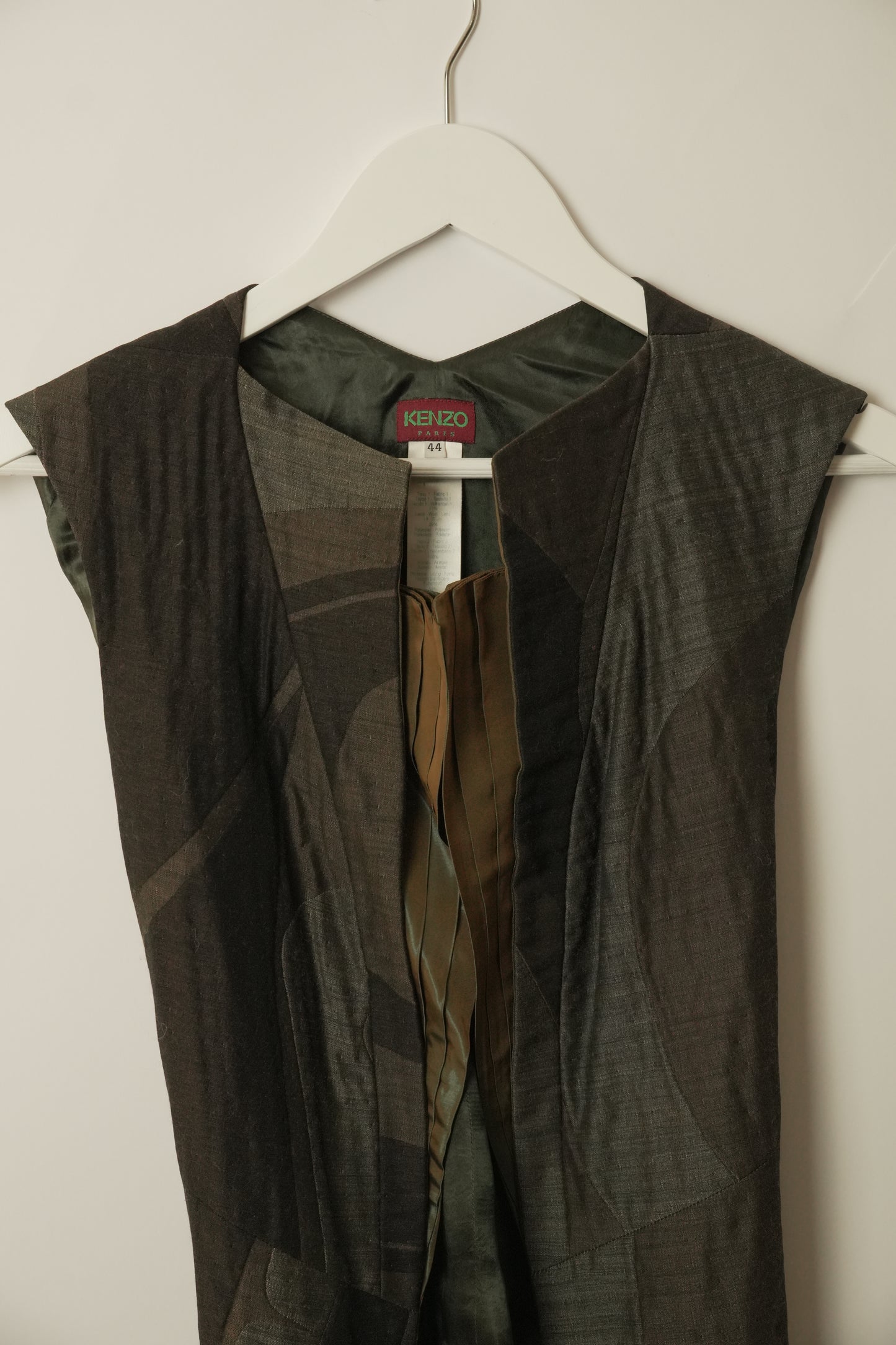 Kenzo Metallic Layered Vest