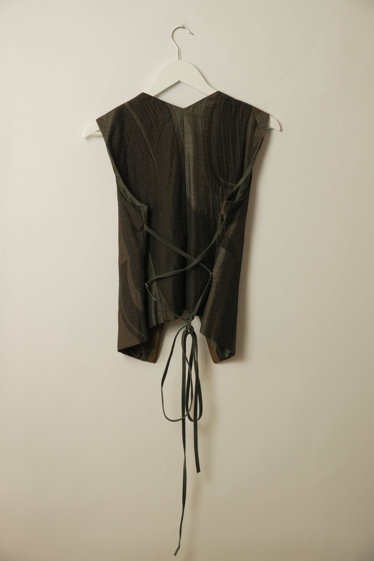 Kenzo Metallic Layered Vest