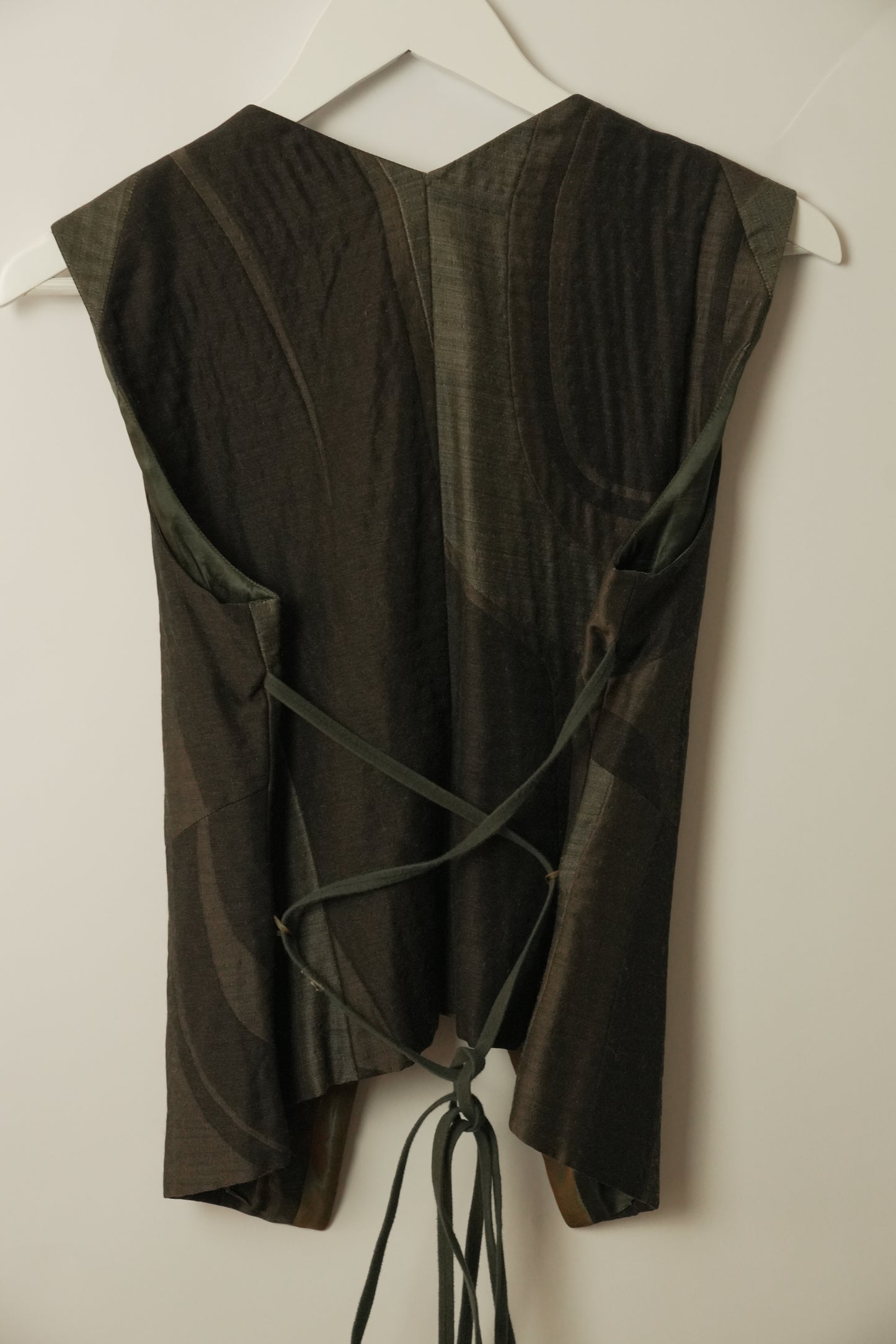 Kenzo Metallic Layered Vest