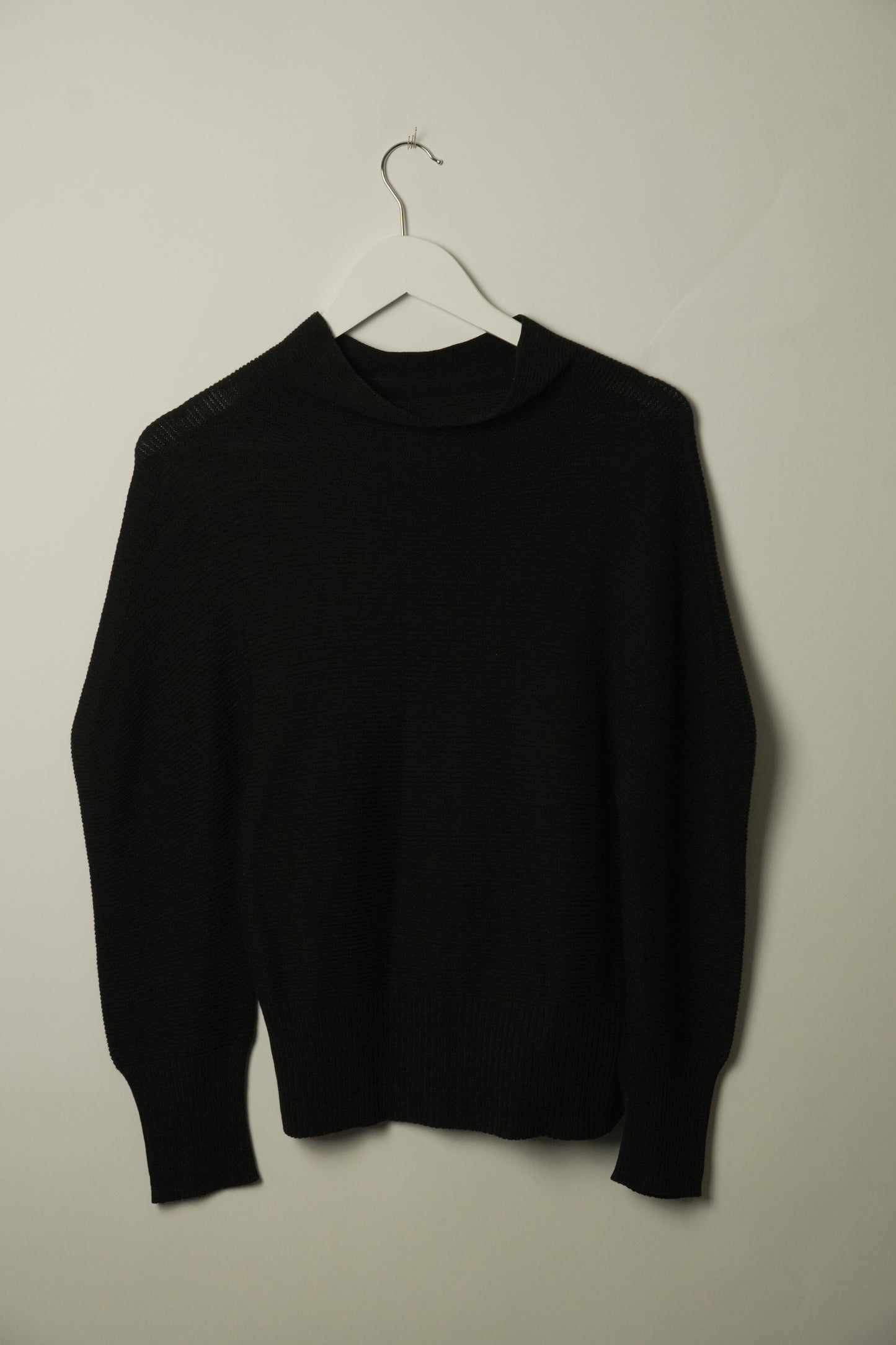 Issey Miyake Bat Wing Turtleneck Knit Top