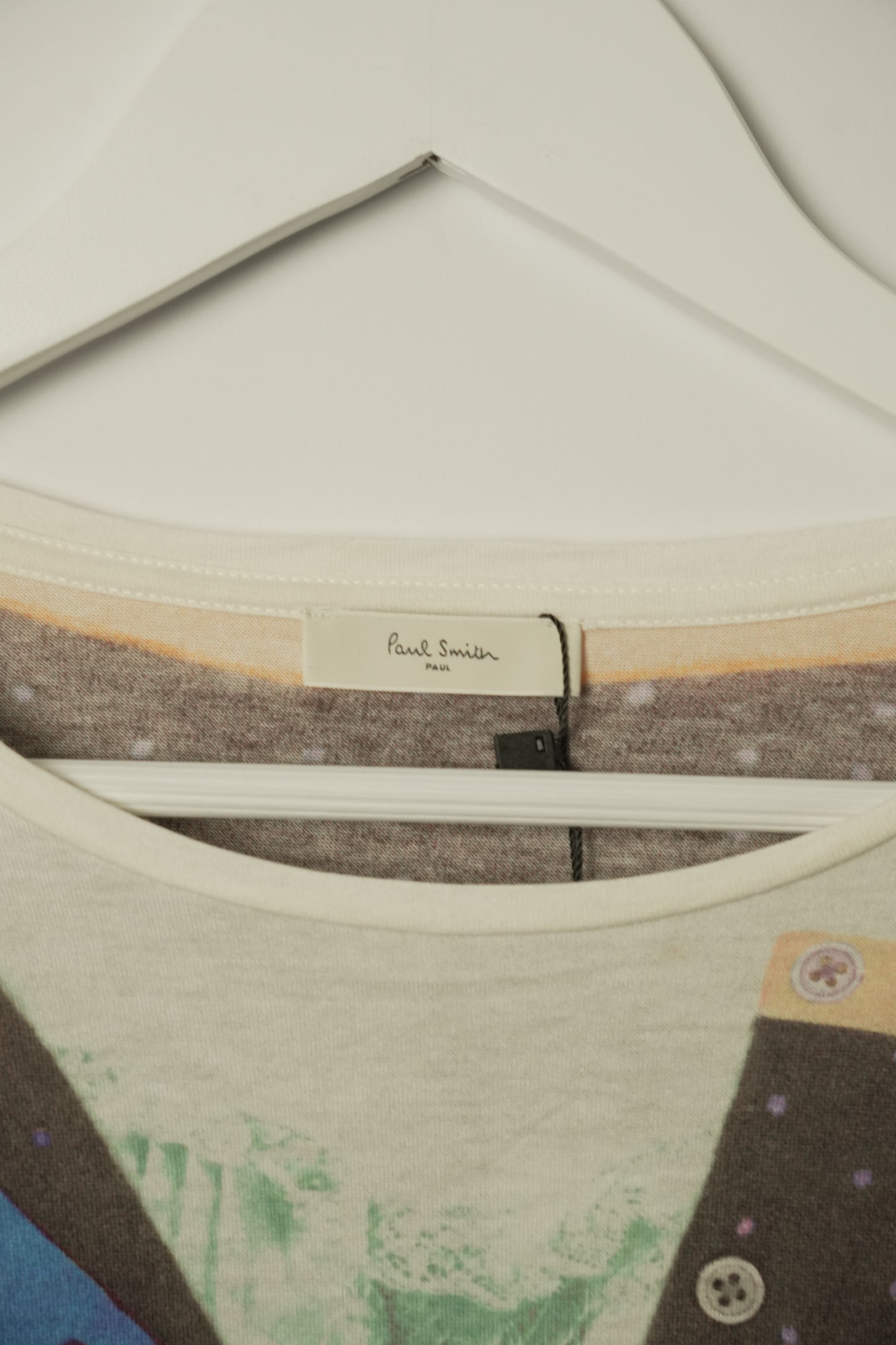 Paul smith Faux Print LS Tshirt