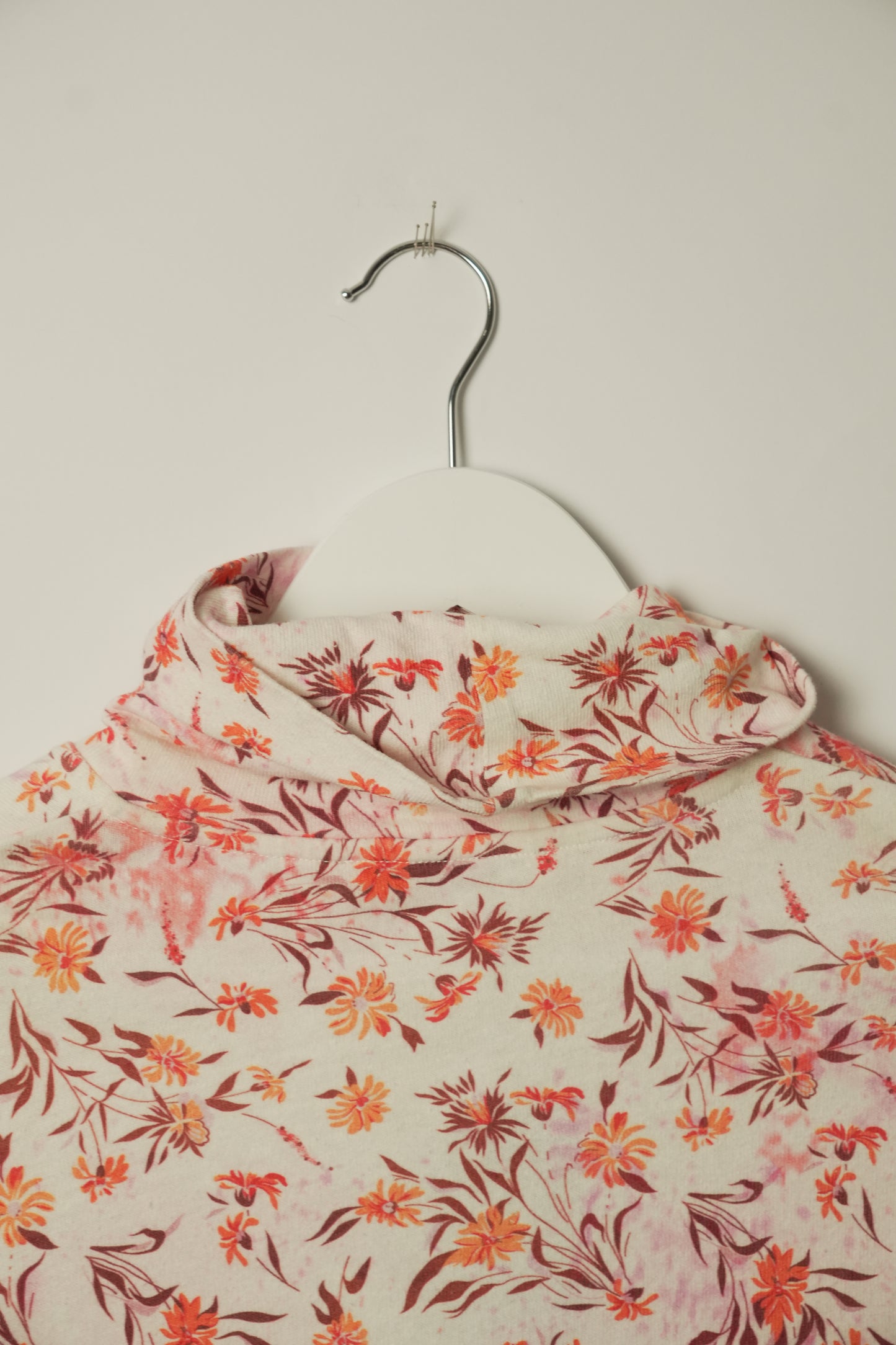 Acne Studios Floral Turtleneck LS Ombre Top