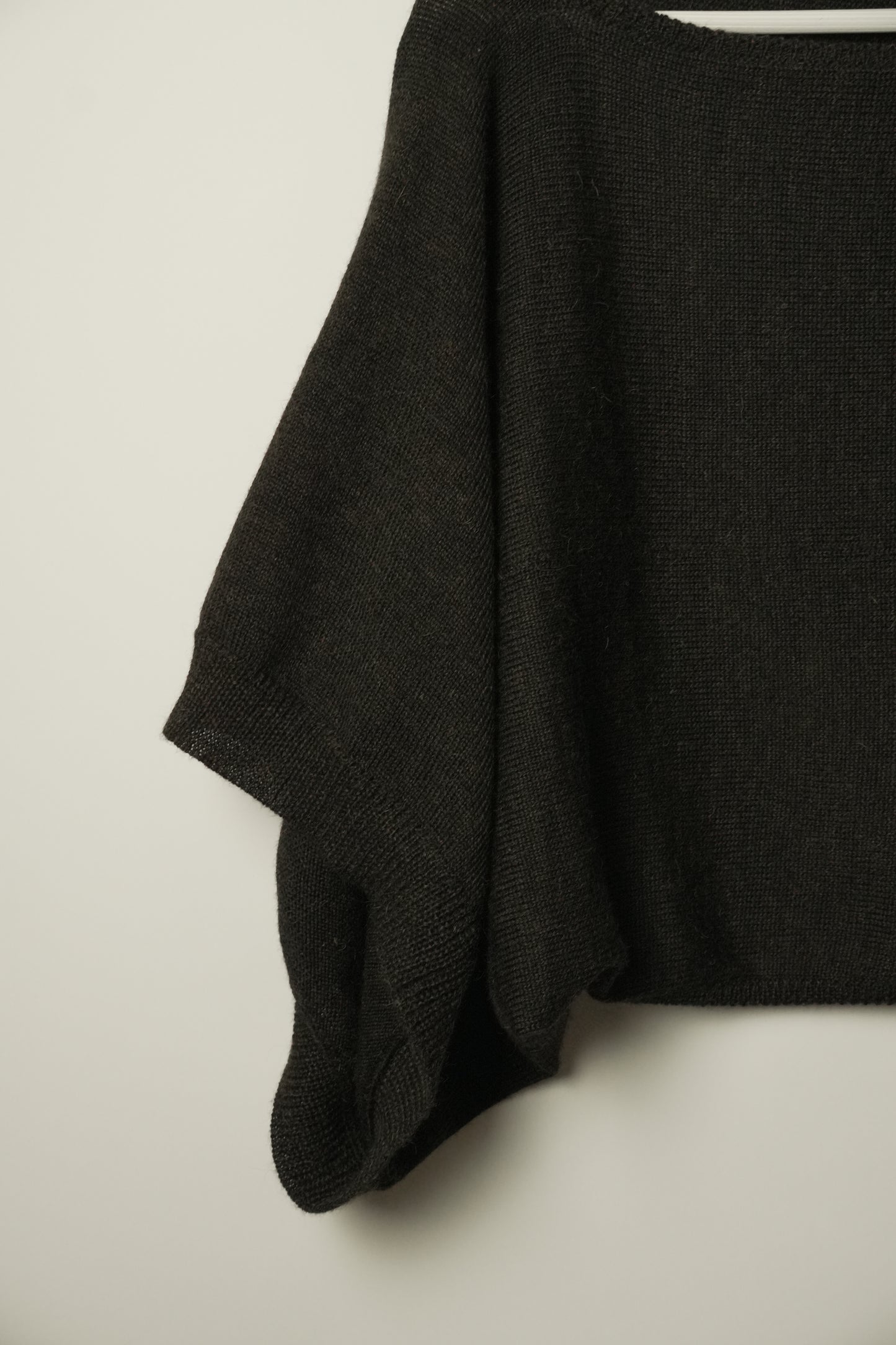 Y's Sless Hoodie Knit Top