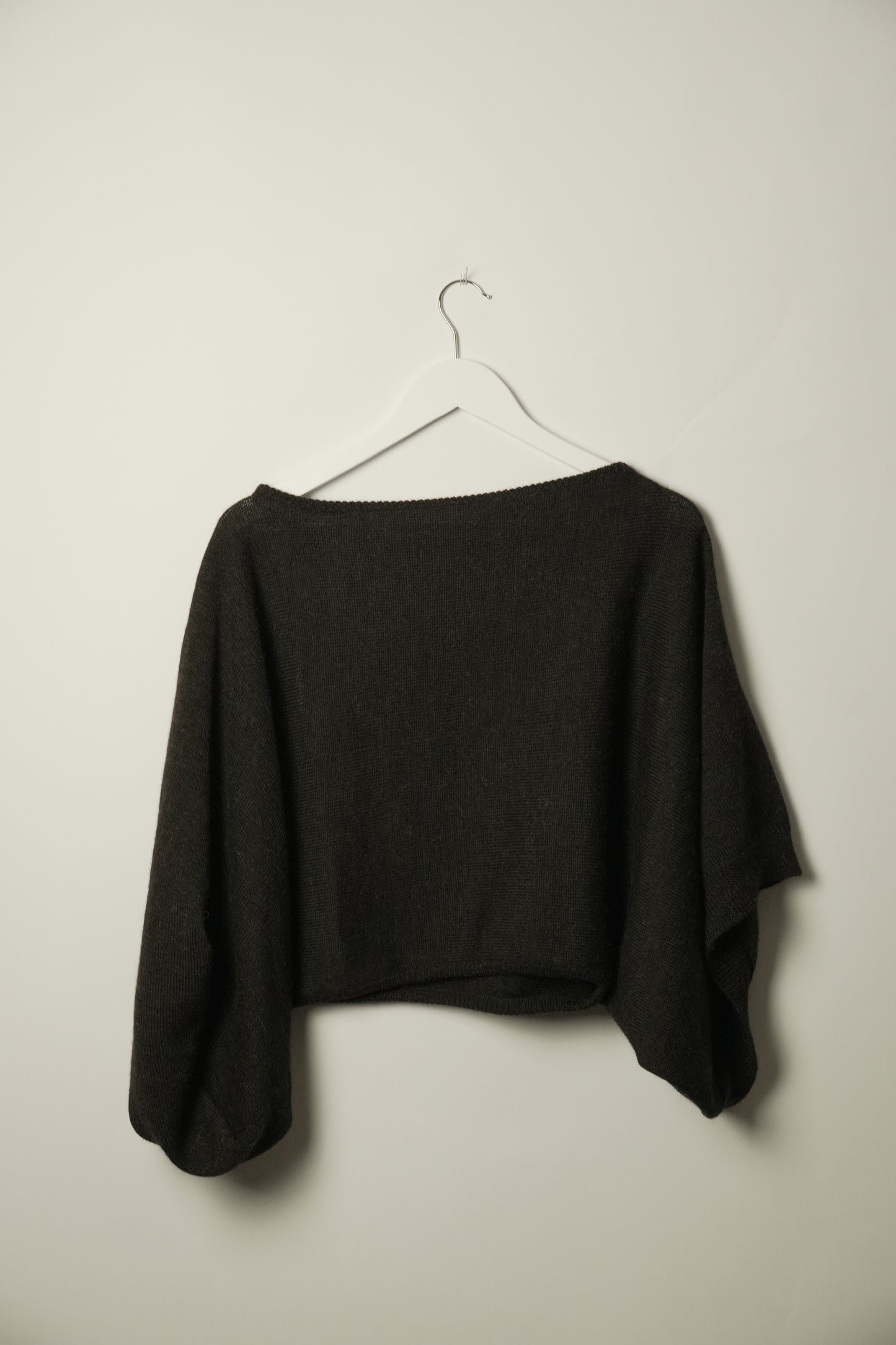Y's Sless Hoodie Knit Top