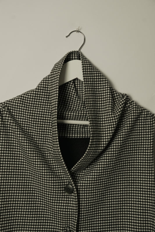 Ys for Living Houndstooth Shawl Vest