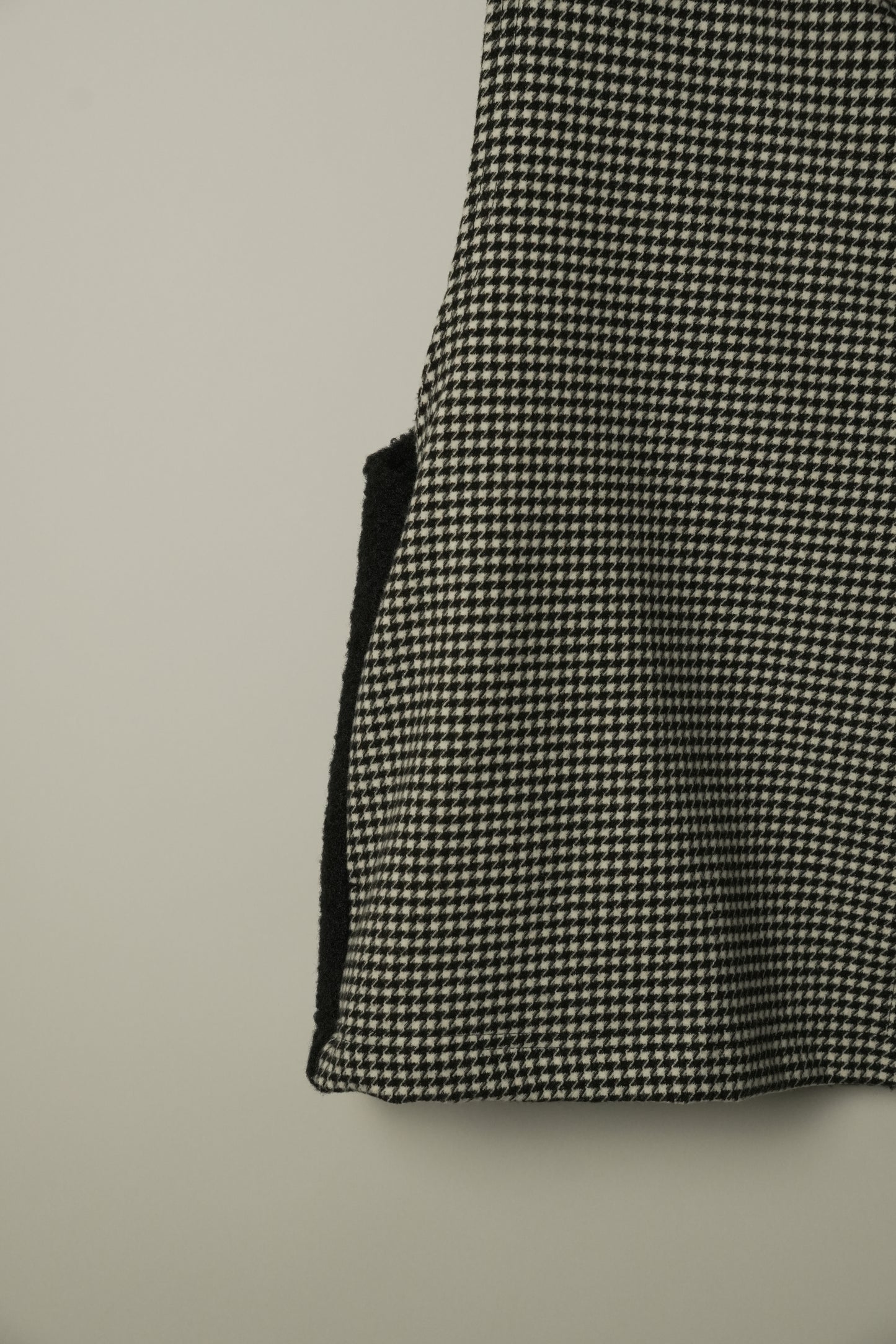 Ys for Living Houndstooth Shawl Vest