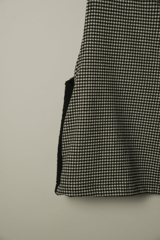 Ys for Living Houndstooth Shawl Vest