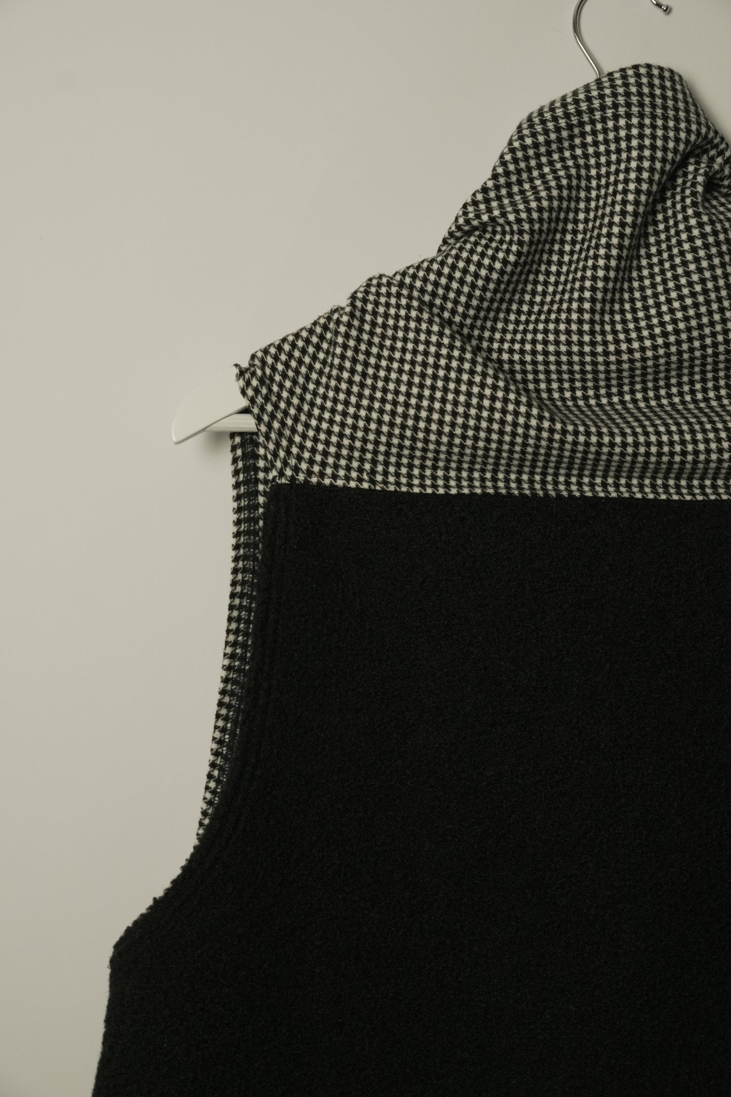 Ys for Living Houndstooth Shawl Vest