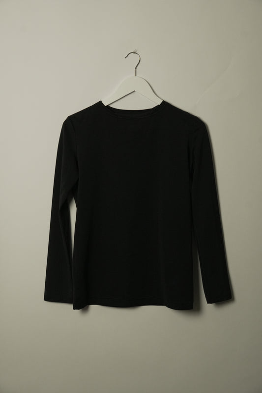 Yohji Yamamoto Sheer LS Top