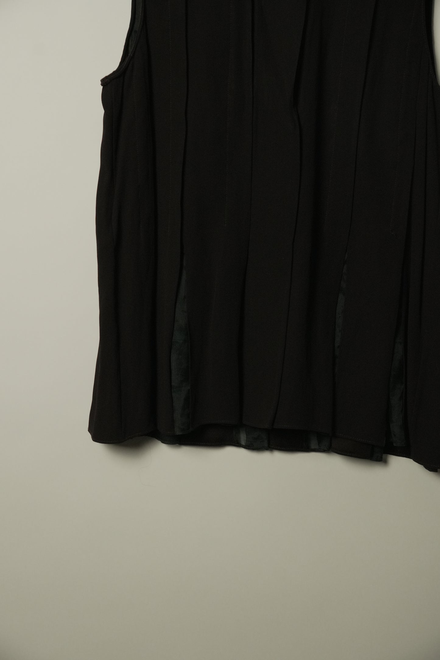 Marni Brown Sless Pleated Blouse