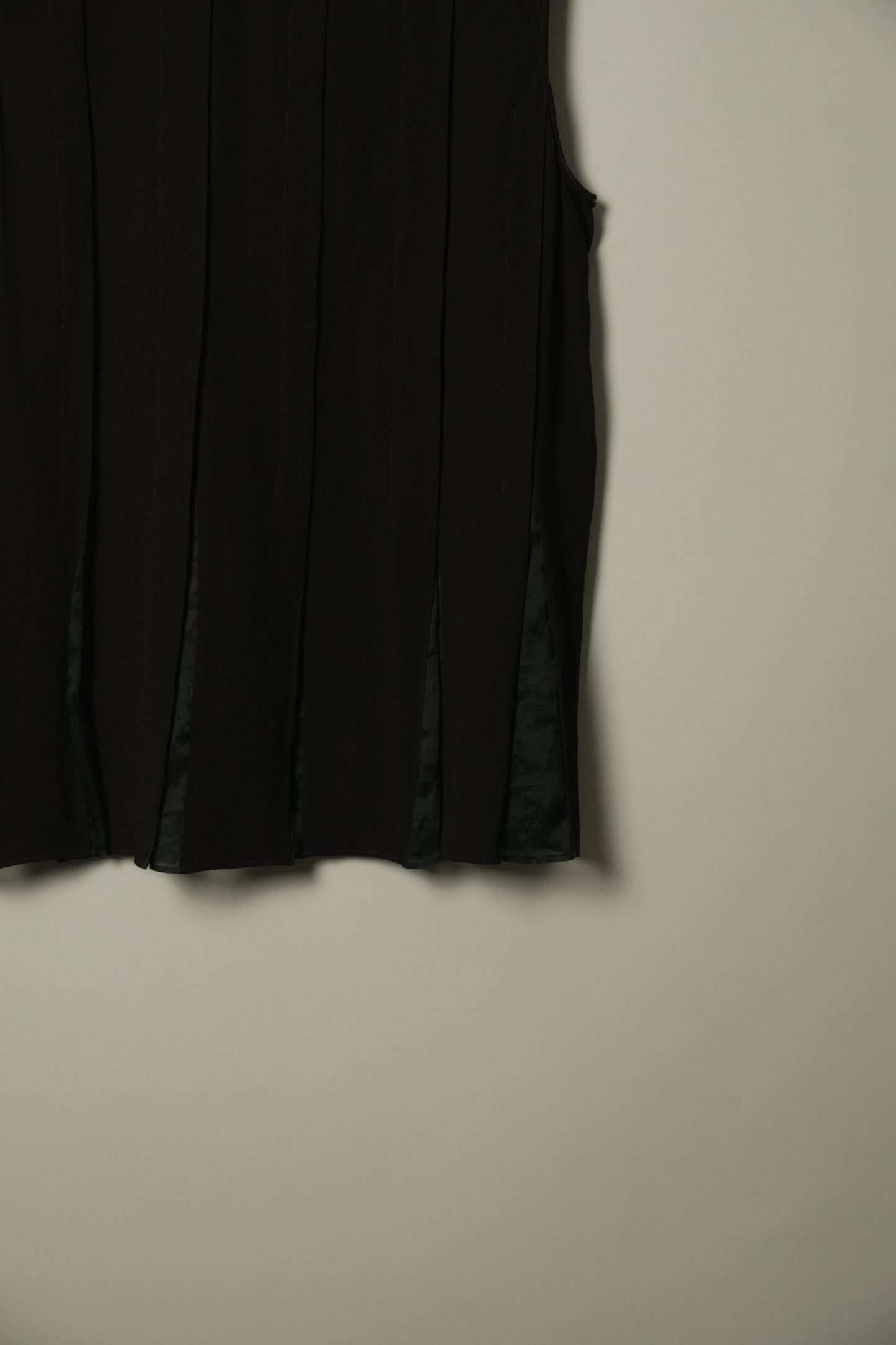 Marni Brown Sless Pleated Blouse