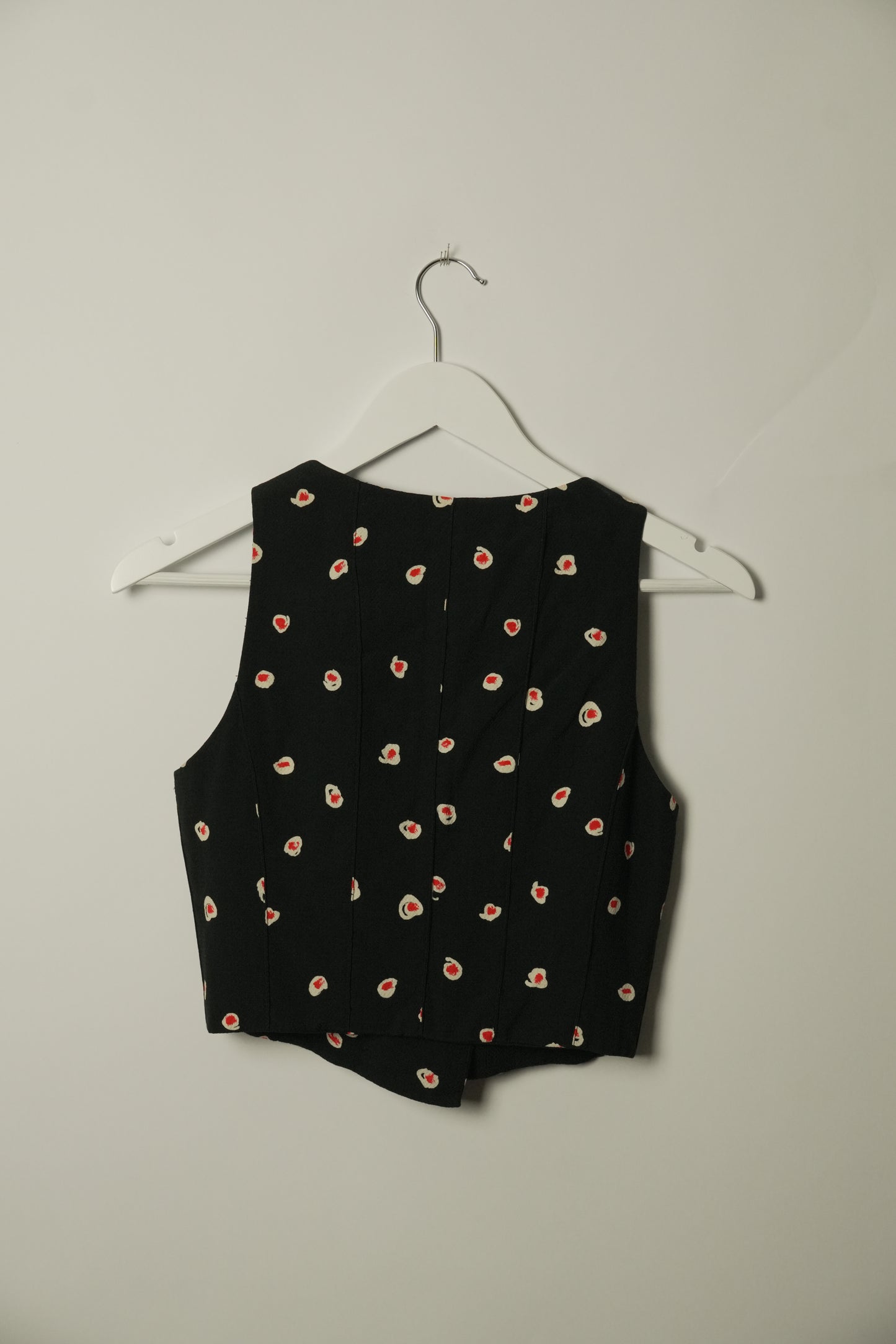 Fendi Print Pocket Double Breasted Crop Top