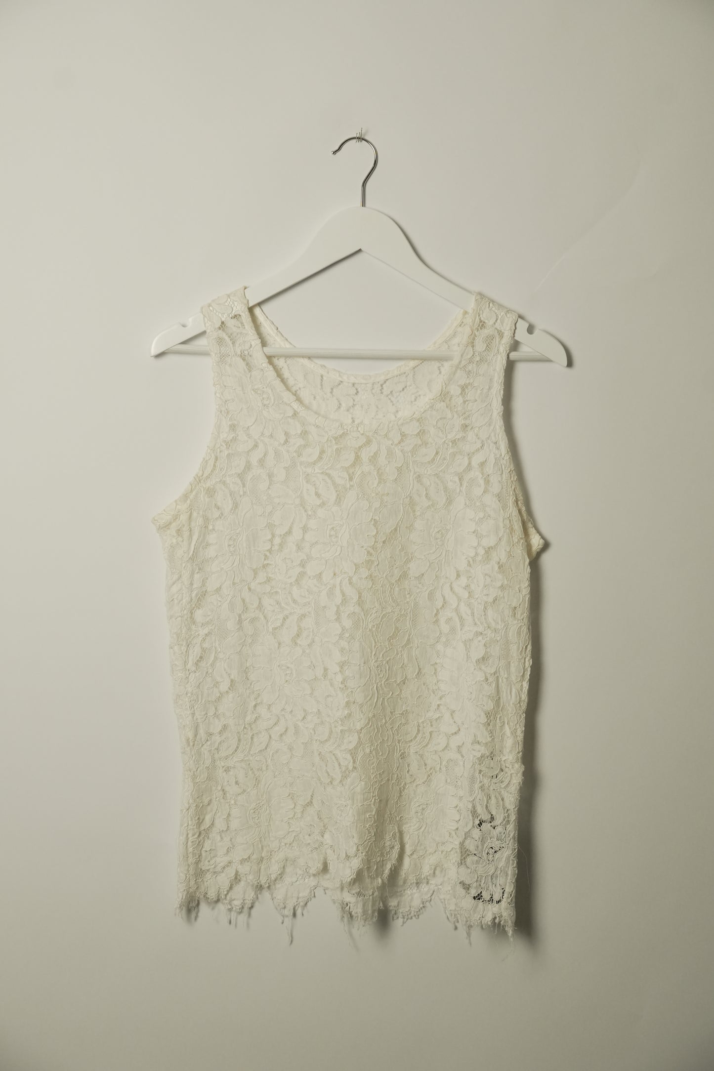 Yves Saint Laurent Lace Tank Top