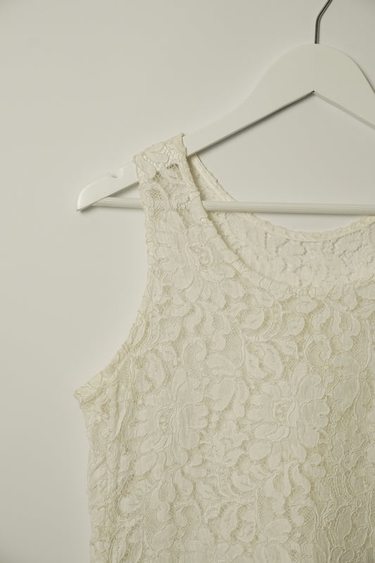 Yves Saint Laurent Lace Tank Top