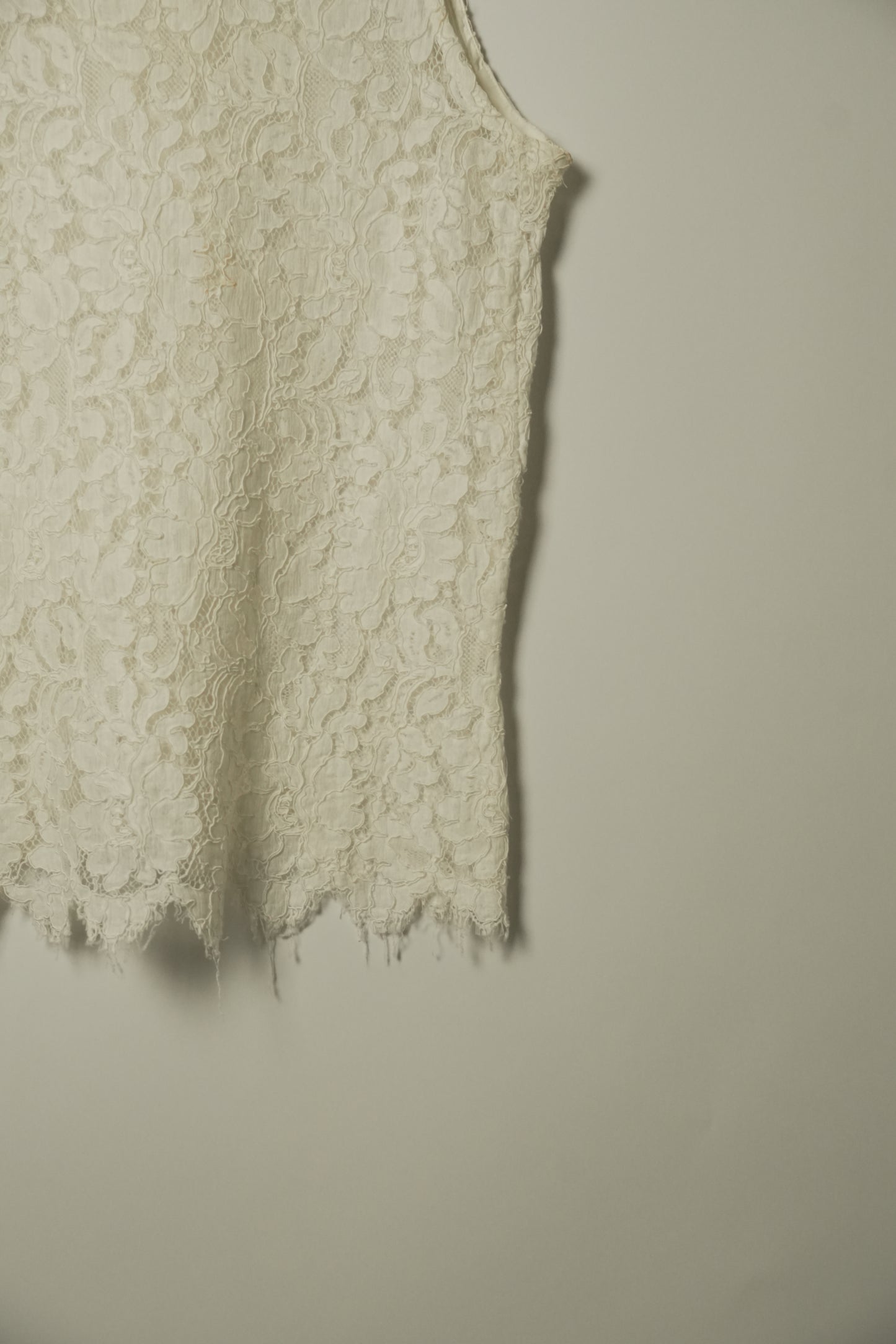 Yves Saint Laurent Lace Tank Top