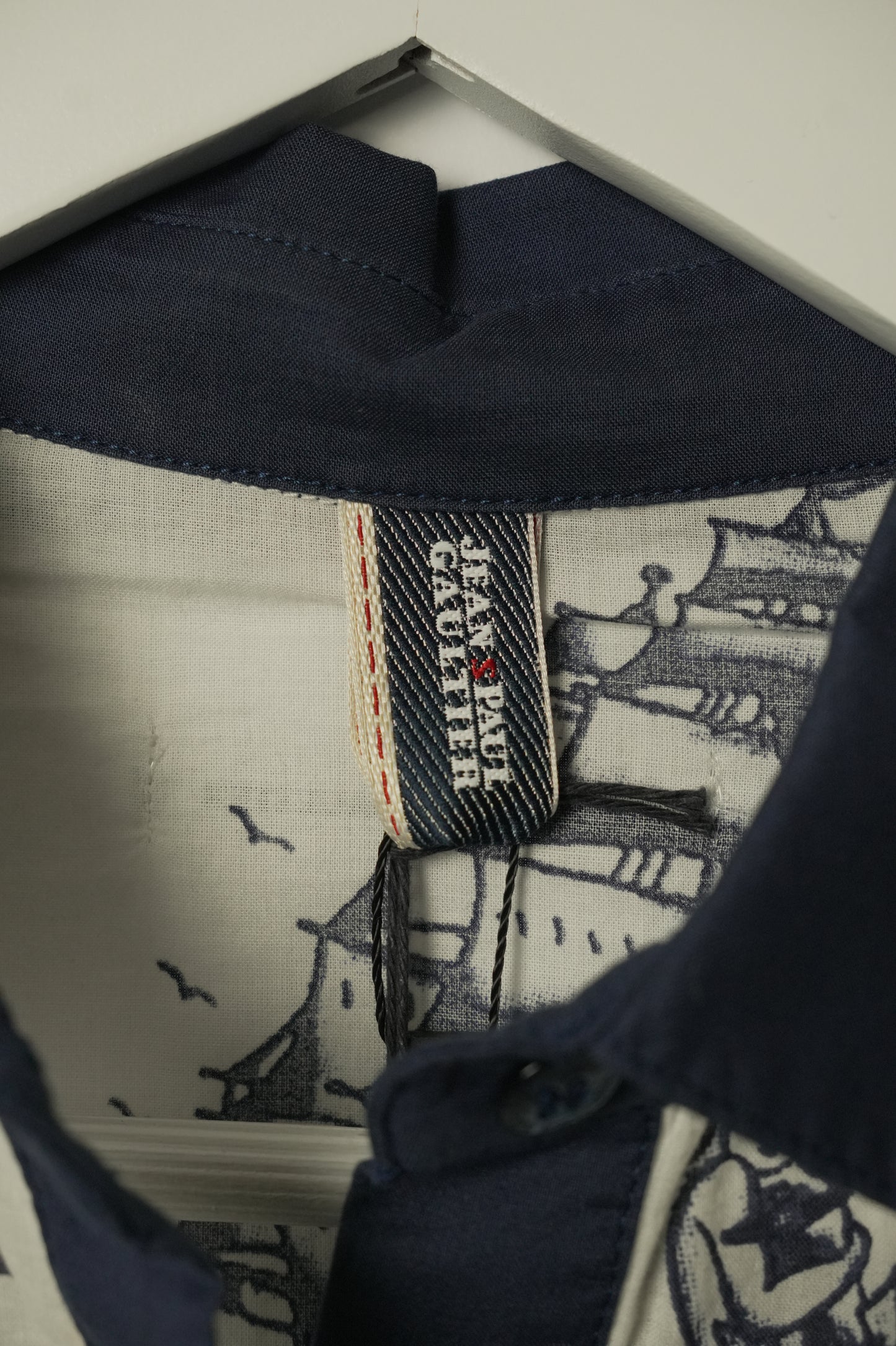 Jean Paul Gaultier BNWT Tattoo Motif Button Down SS Shirt