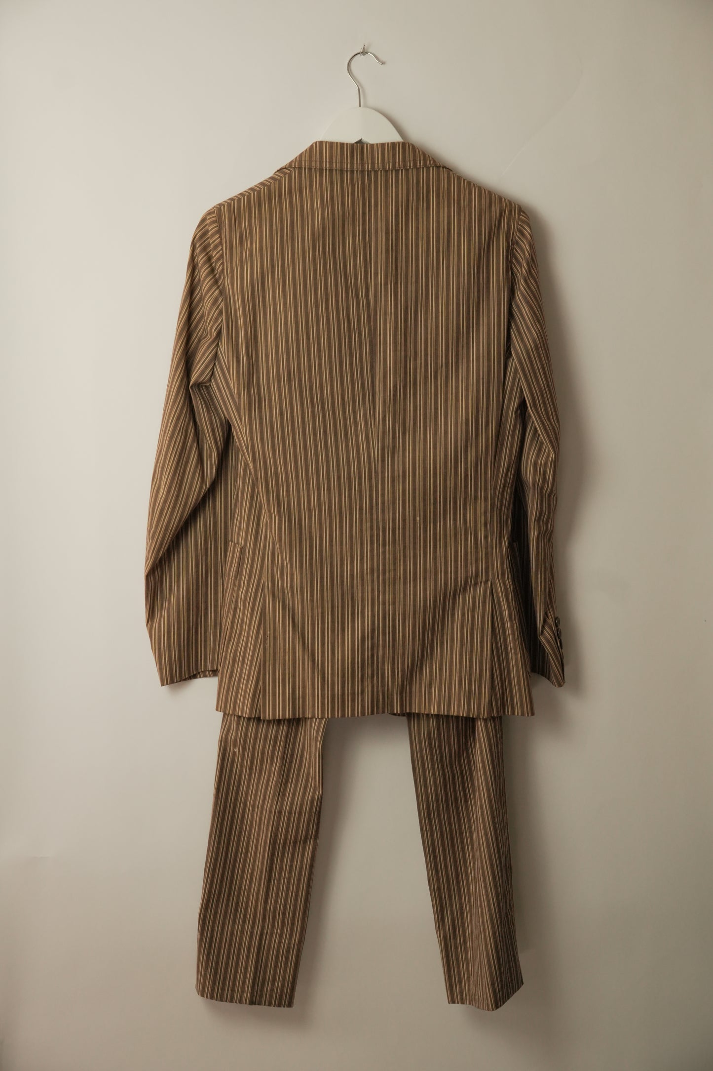 Dolce & Gabbana Striped Pants Blazer Suit Set