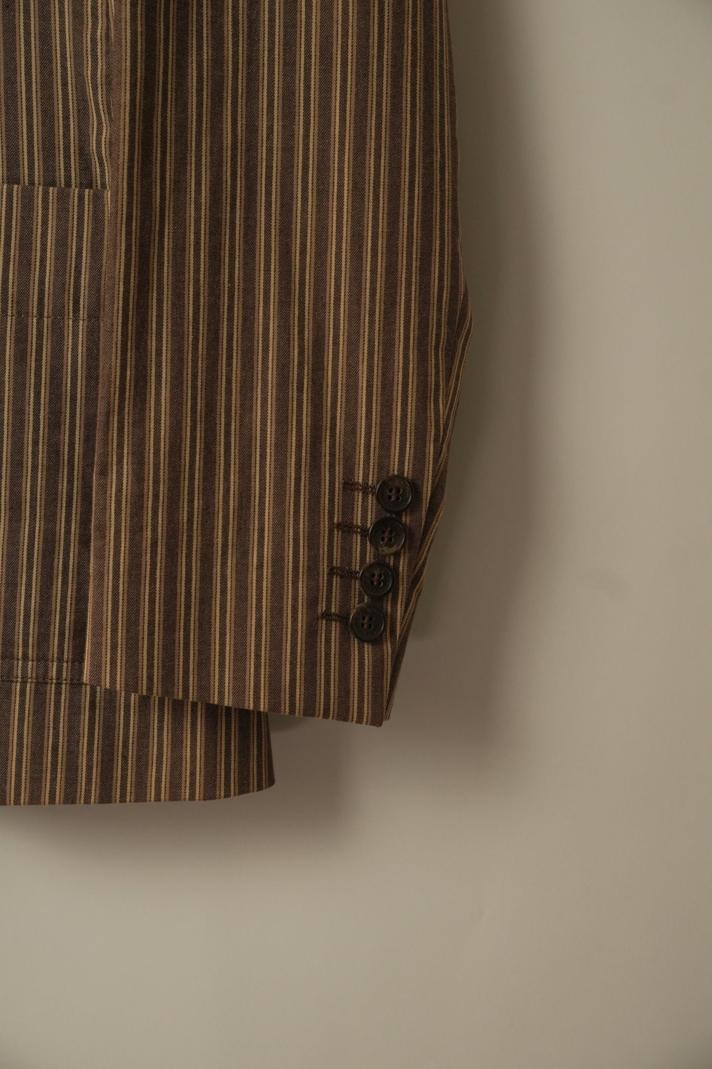 Dolce & Gabbana Striped Pants Blazer Suit Set