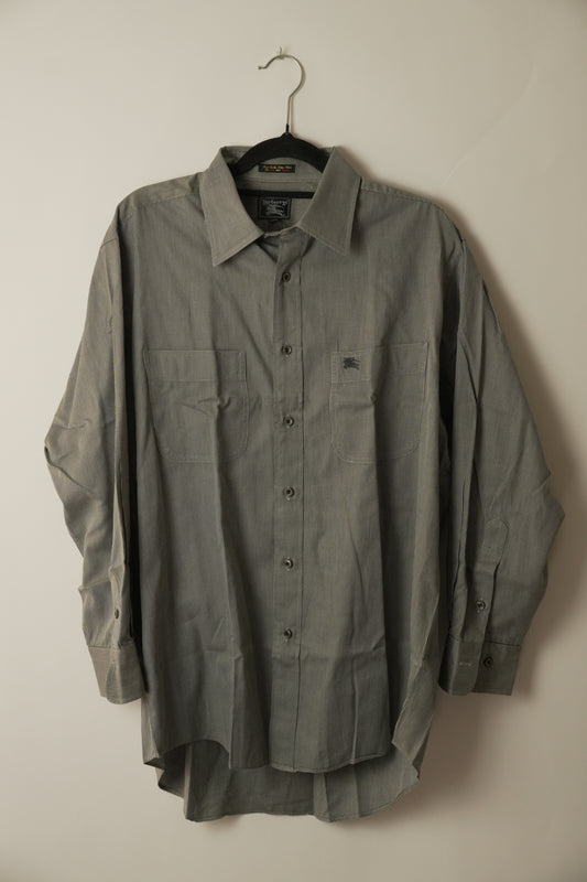 Burberry Checkered Mens LS Button Down Shirt