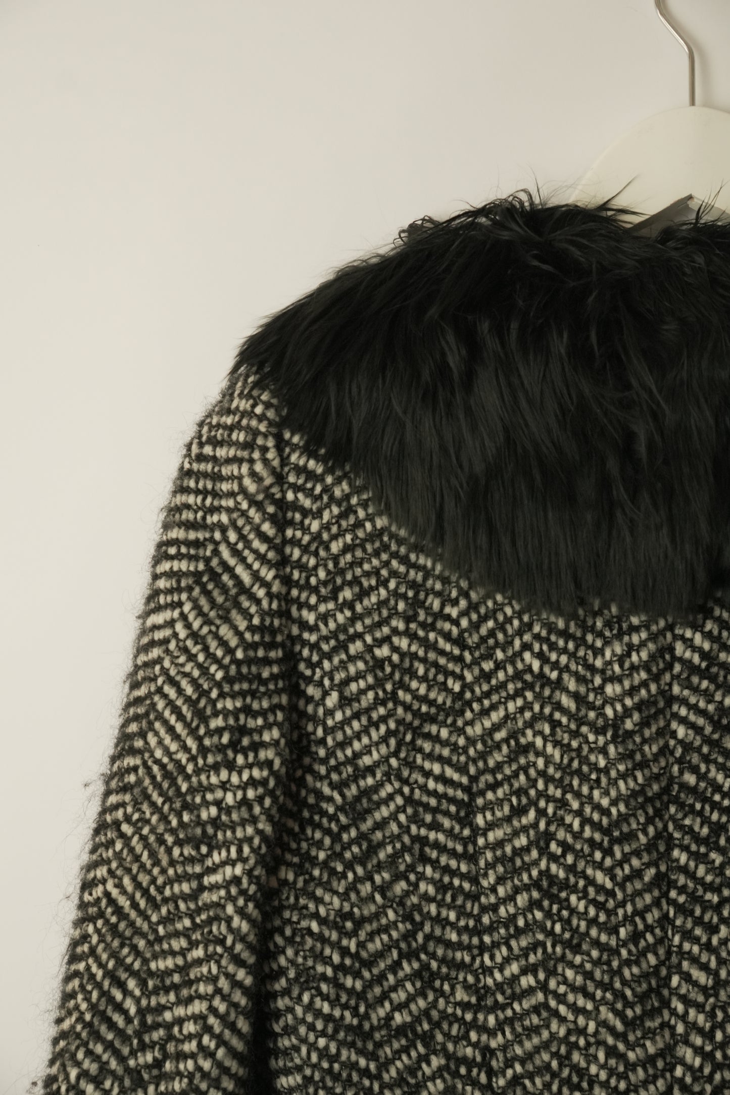 Dolce & Gabbana Wool Tweed Penny Lane Coat Sz 38