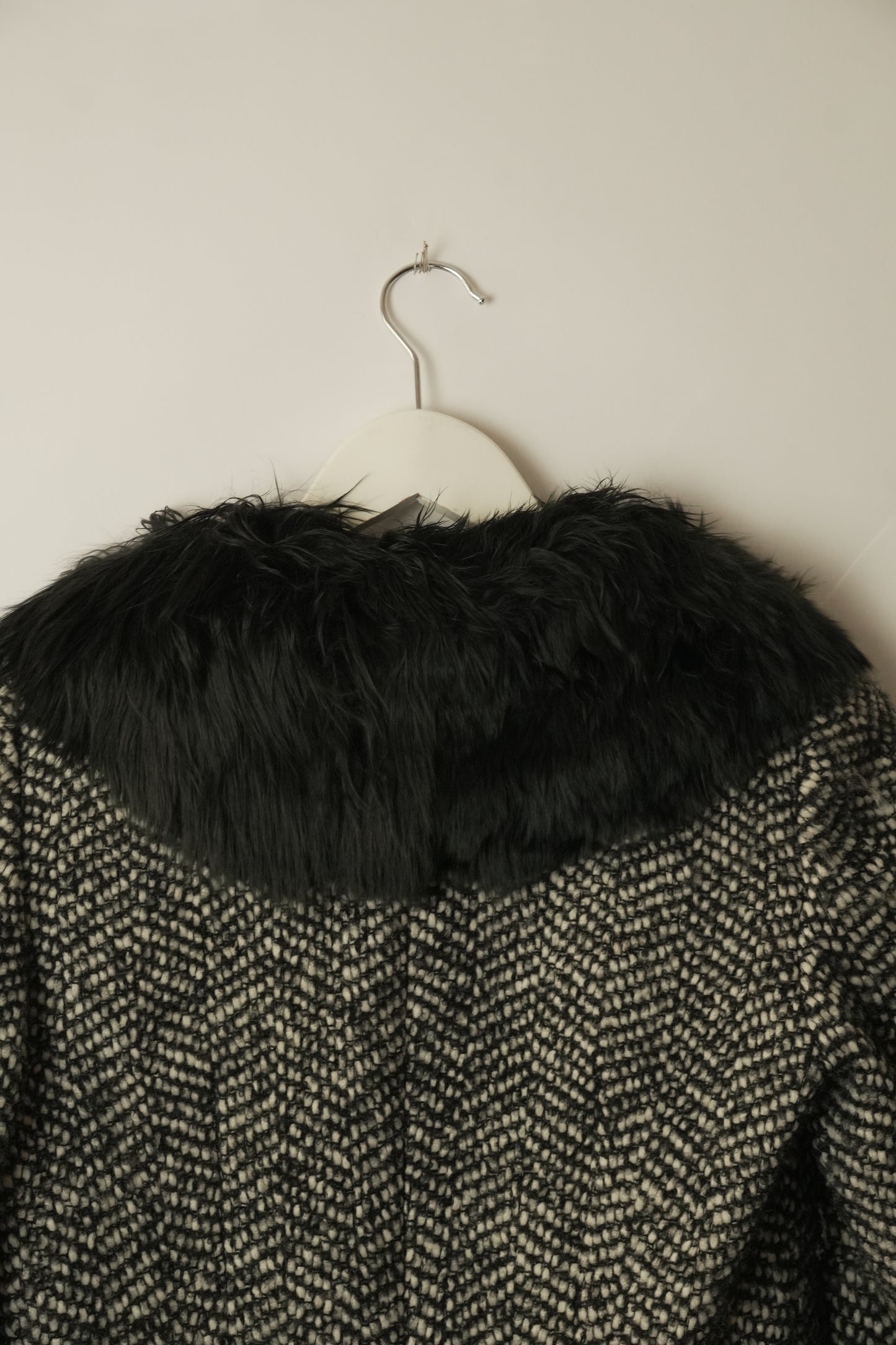 Dolce & Gabbana Wool Tweed Penny Lane Coat Sz 38