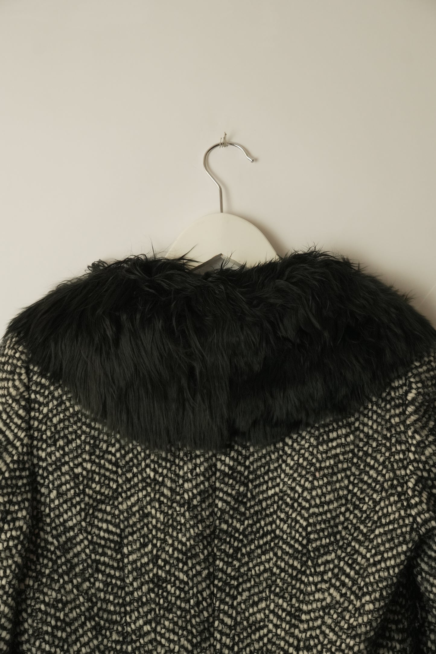 Dolce & Gabbana Wool Tweed Penny Lane Coat Sz 38