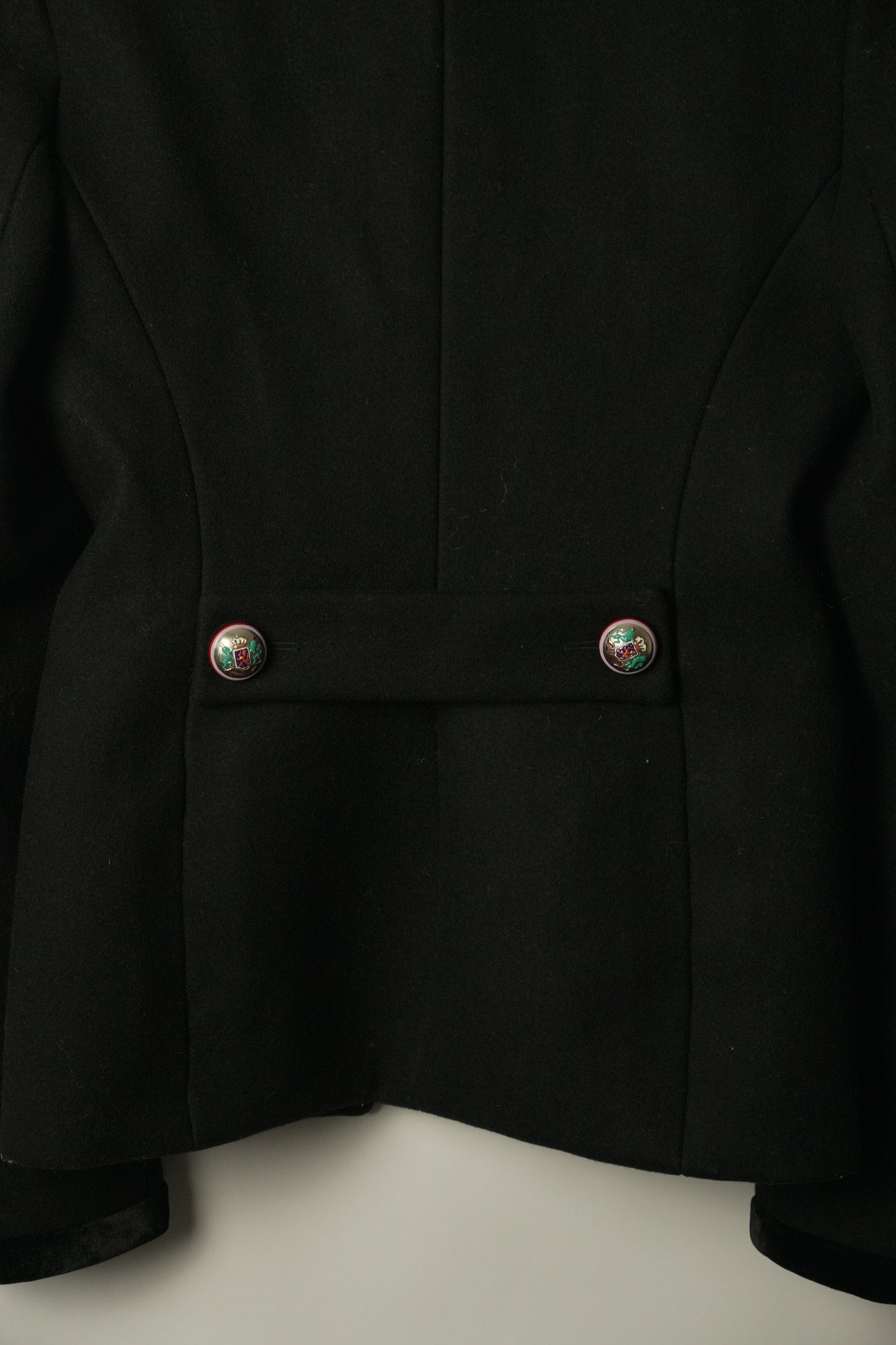 Balenciaga Tailored Blazer w Silver Buttons Sz40