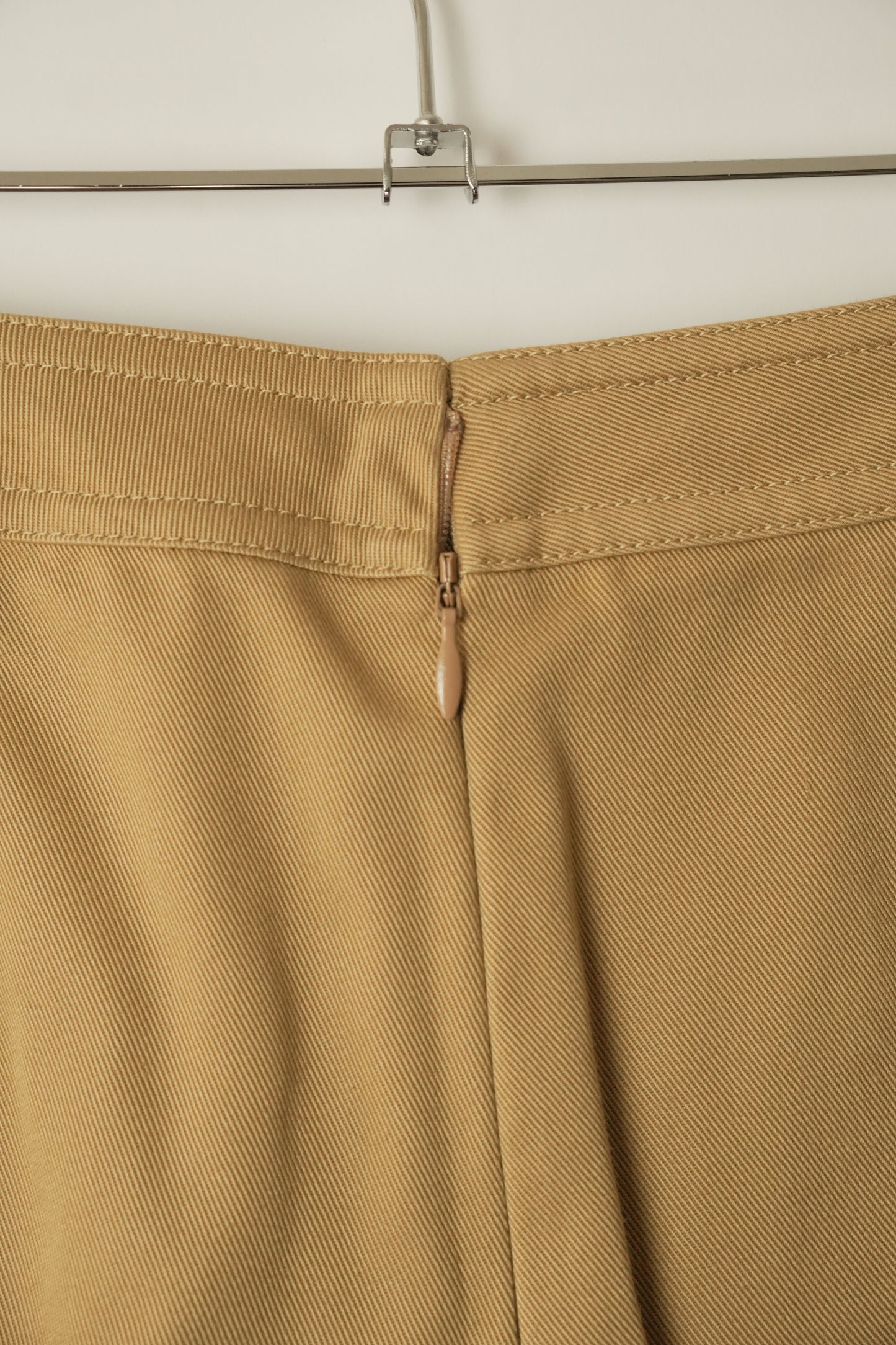 Givenchy Beige Front Tucked Shark Button Shorts