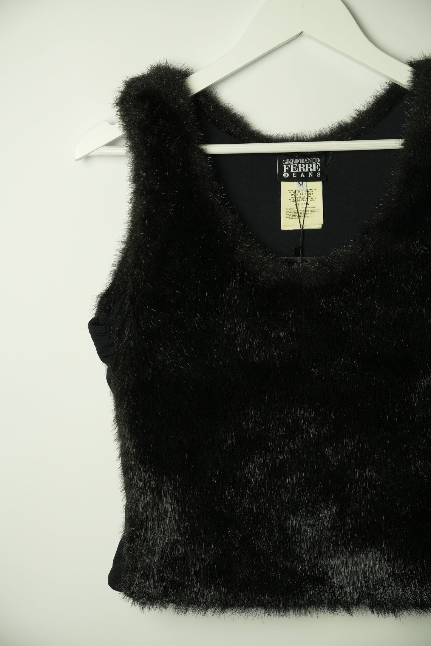Gianfranco Ferre Faux Dur Sless Vest
